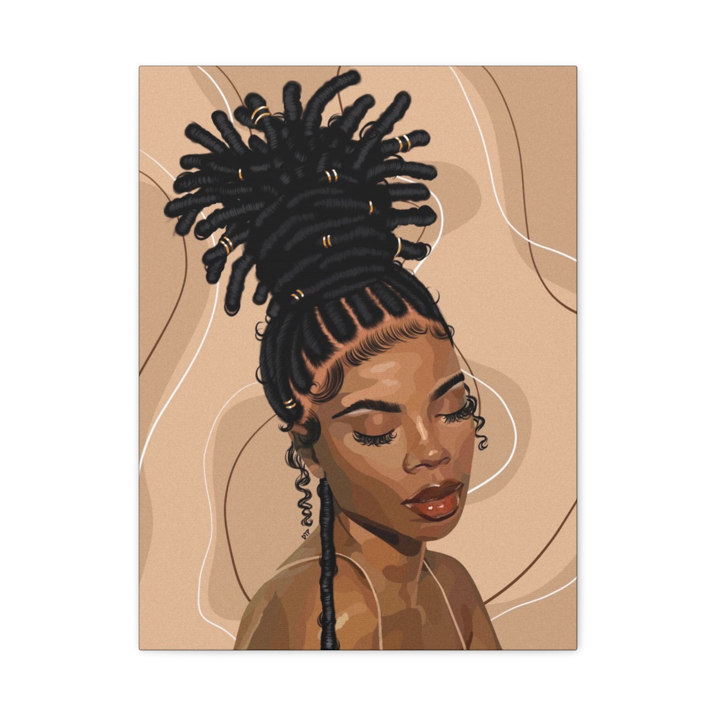 “Loc’d” Canvas
