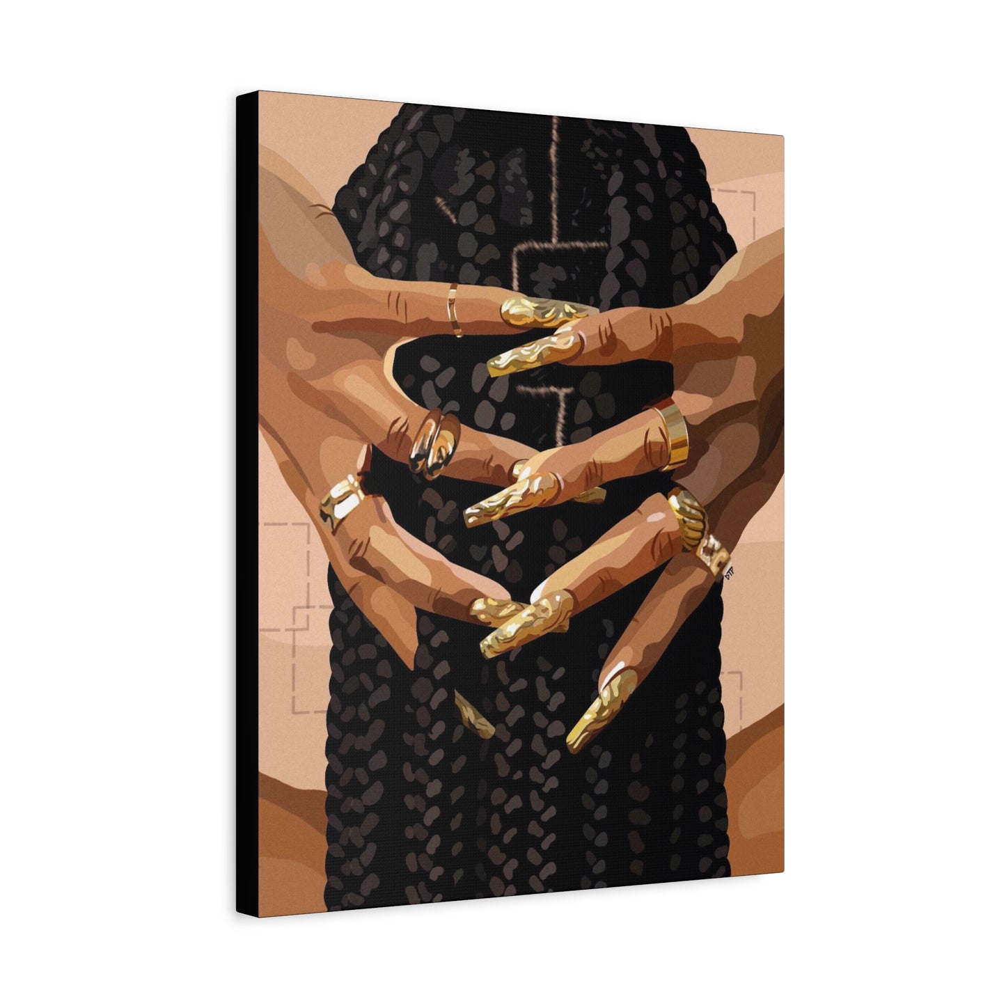 ”Let Your Hair Down” Canvas