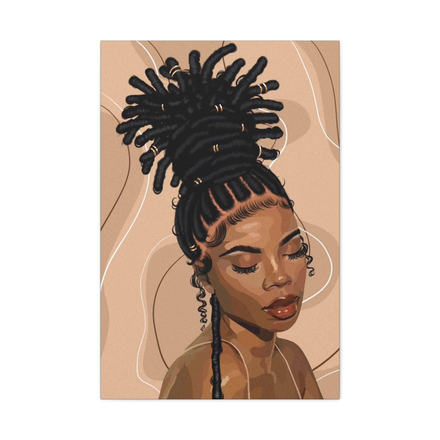 “Loc’d” Canvas