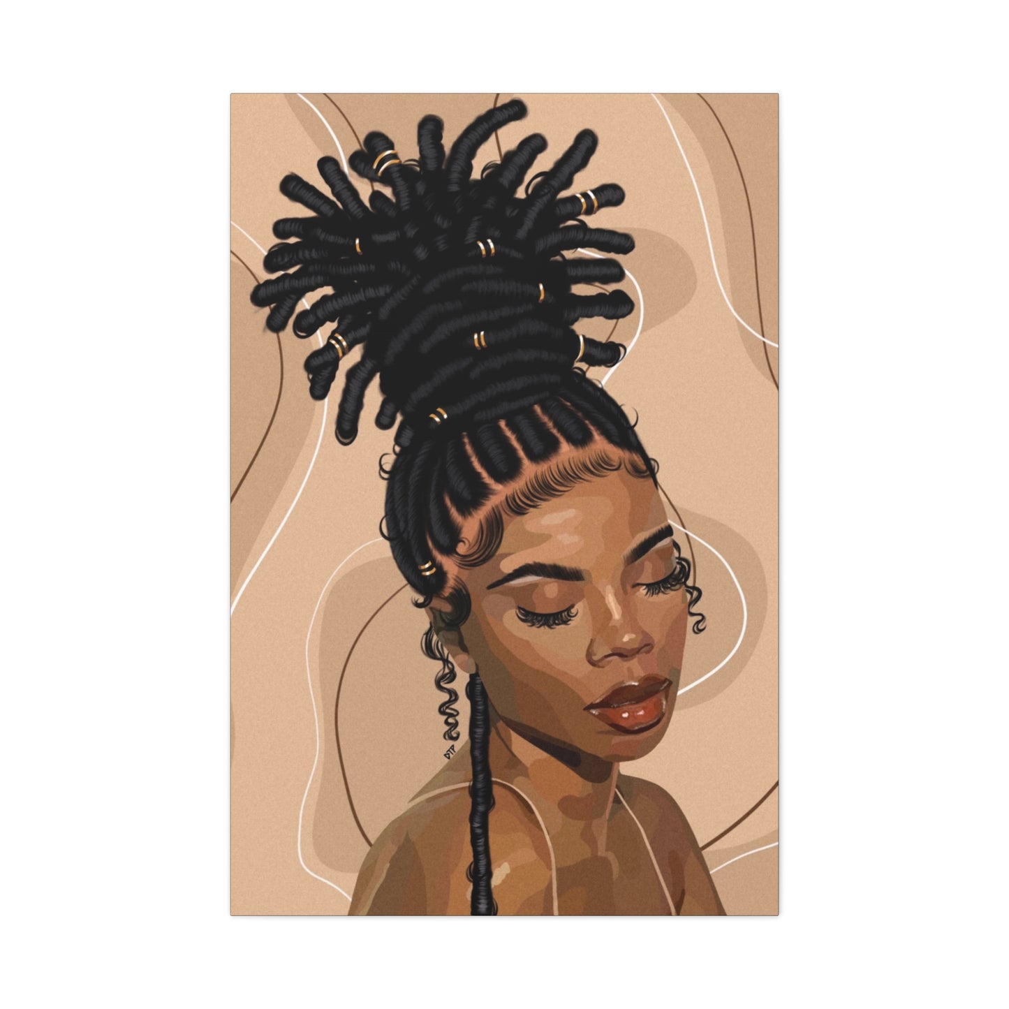 “Loc’d” Canvas