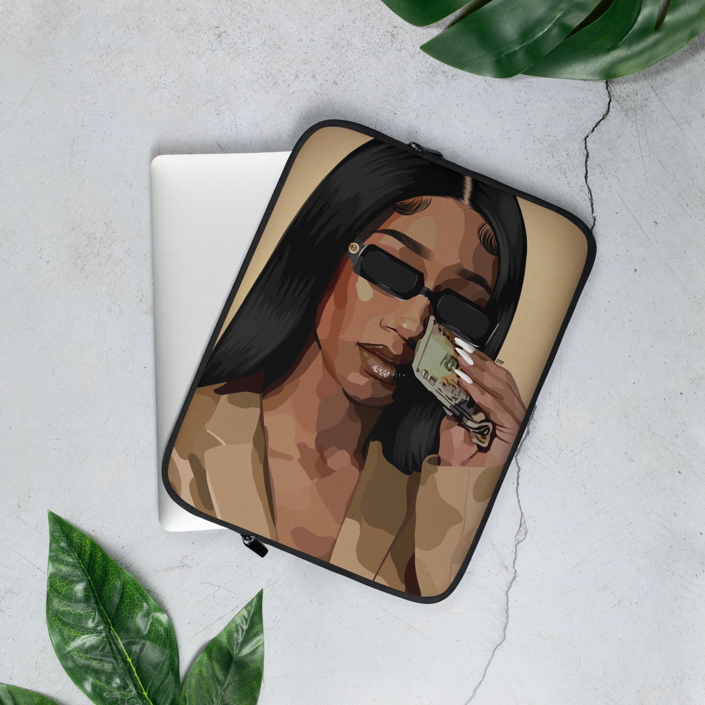 “Money Tears” Laptop Sleeve