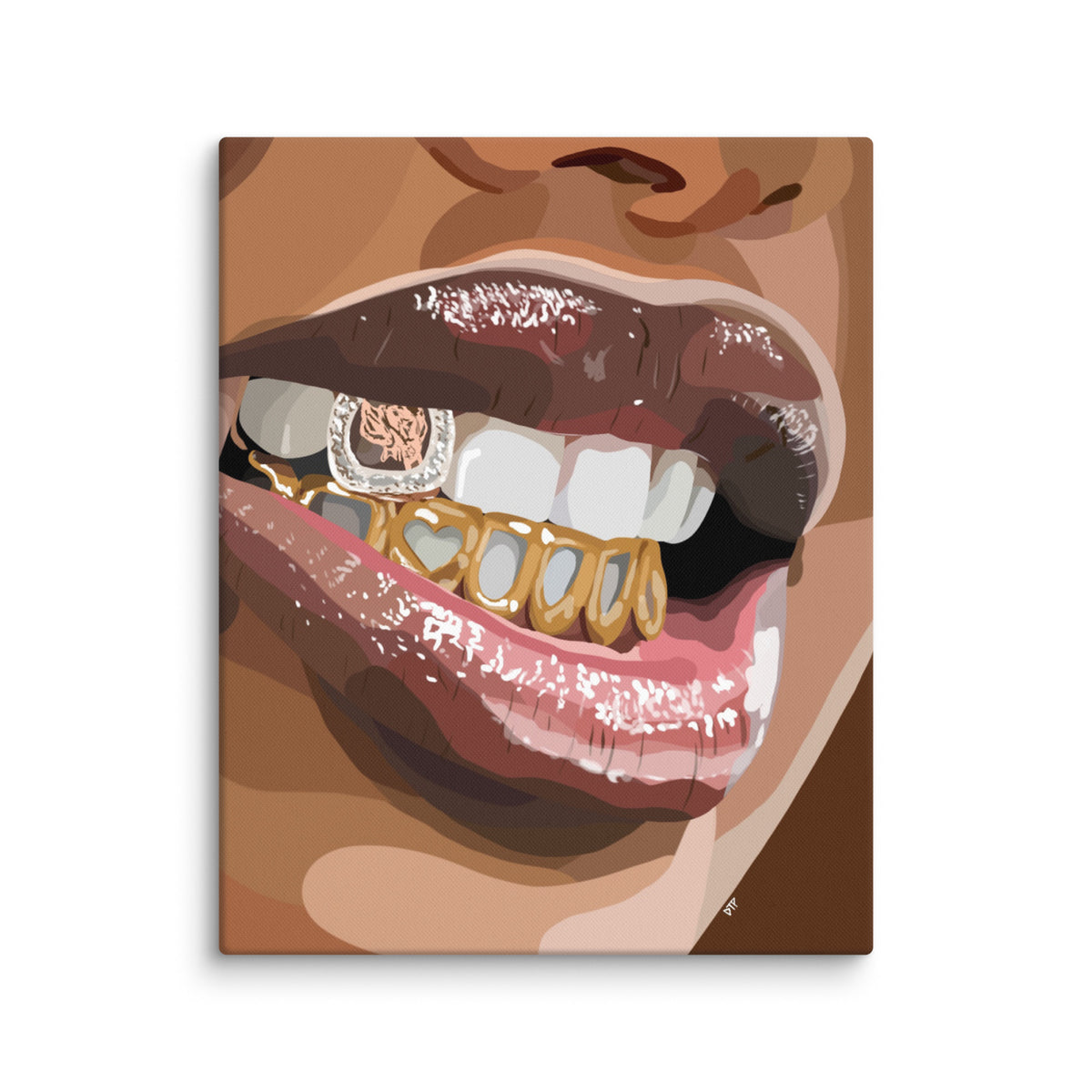 “Grillz II” Canvas