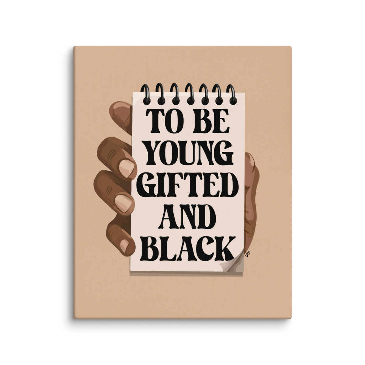 “Gifted & Black” Canvas