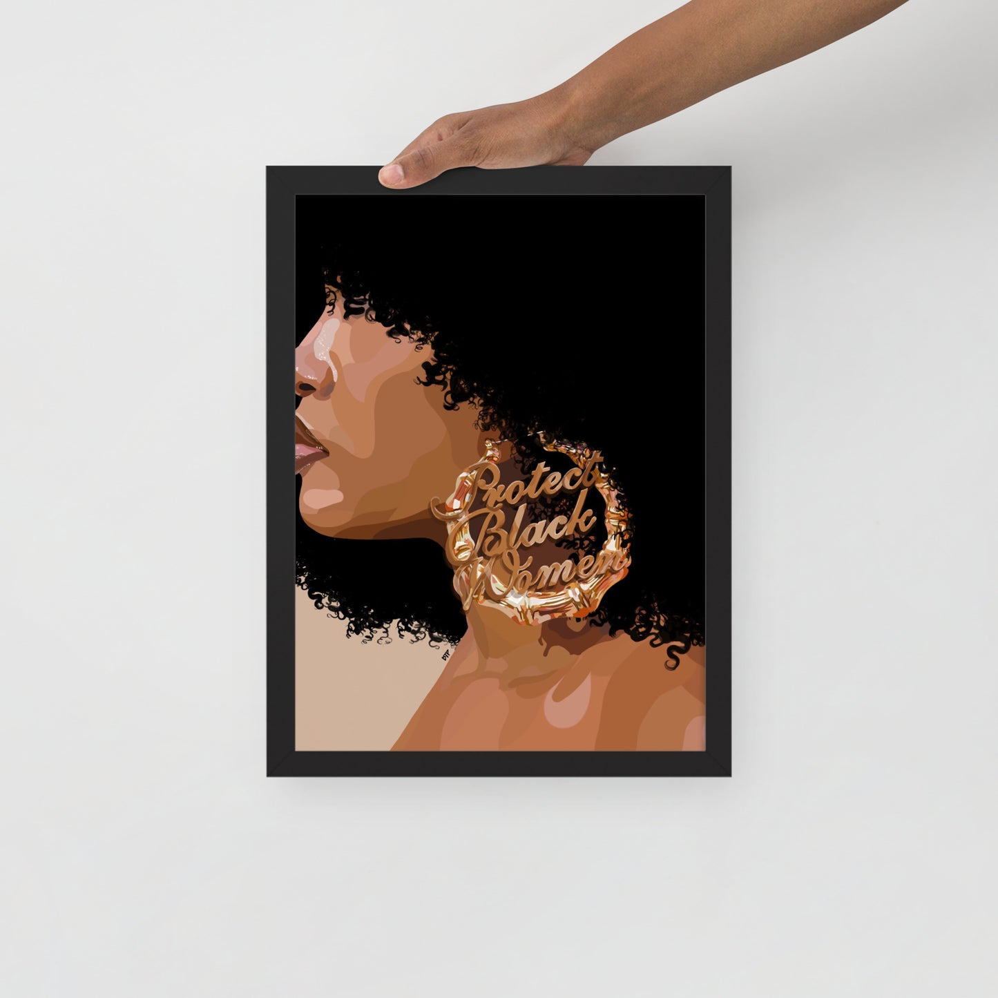 “Protected 3.0” Framed Print
