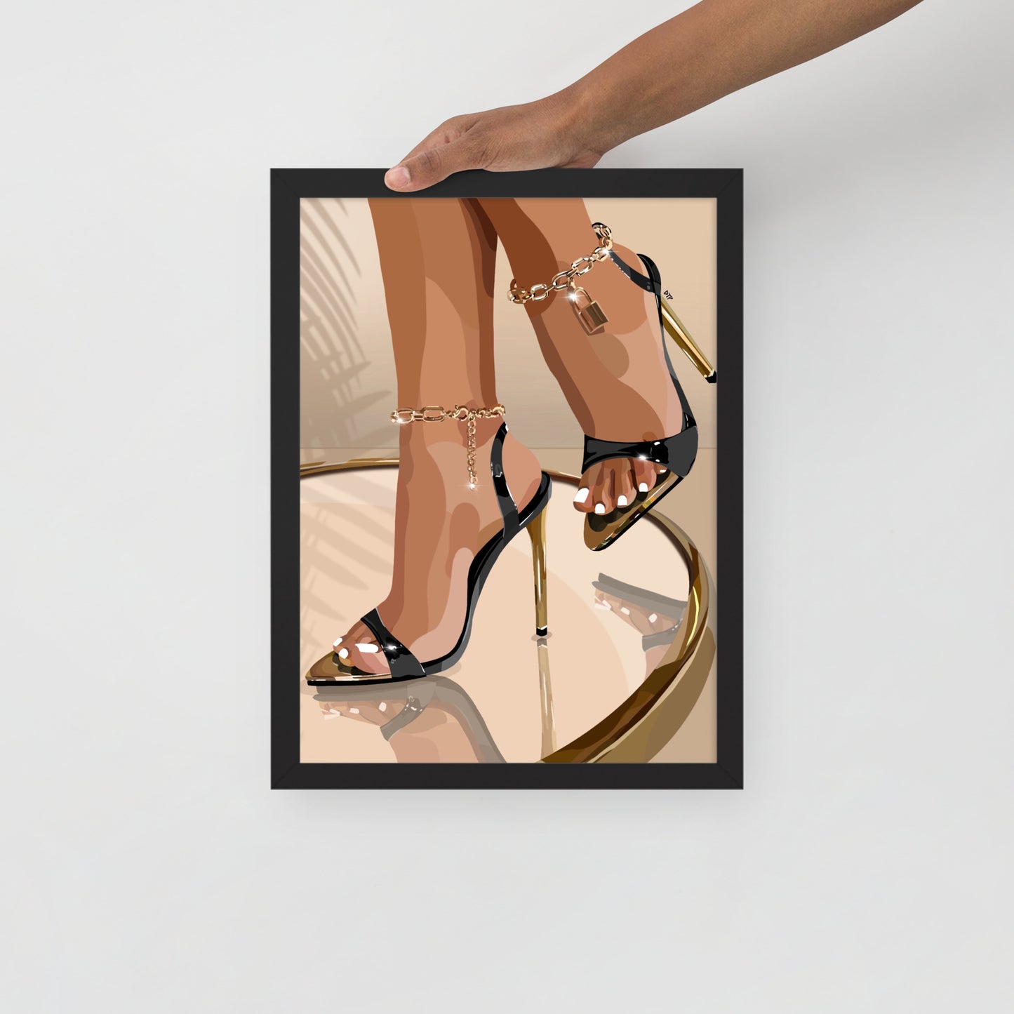 “Heel of the Day II” Framed Print