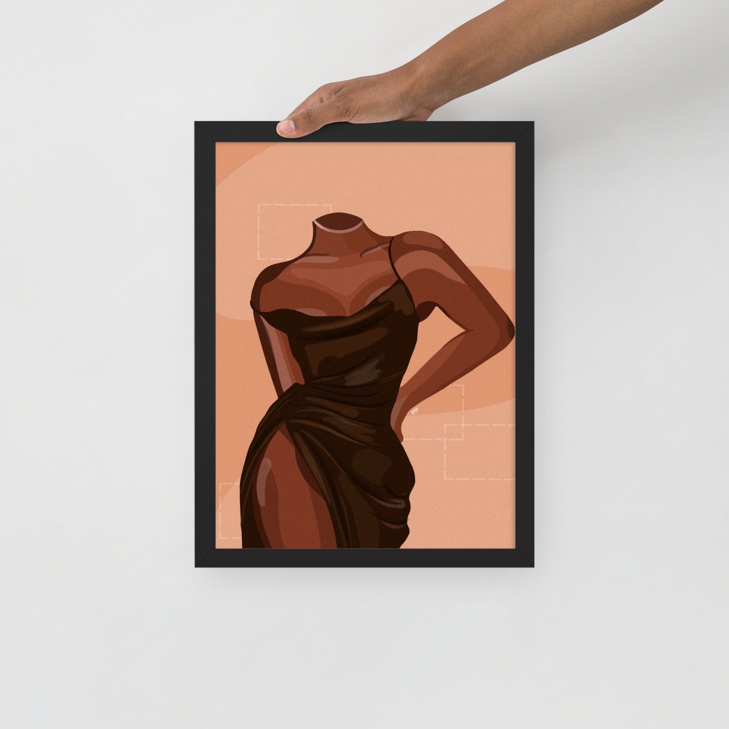 “Yes to the Dress” Framed Print