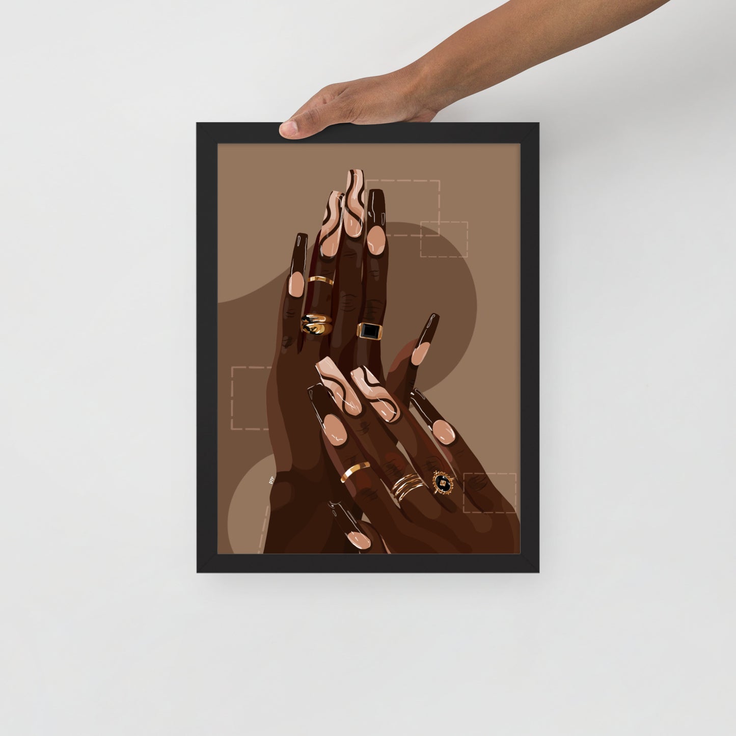 “Cinnamon” Framed print