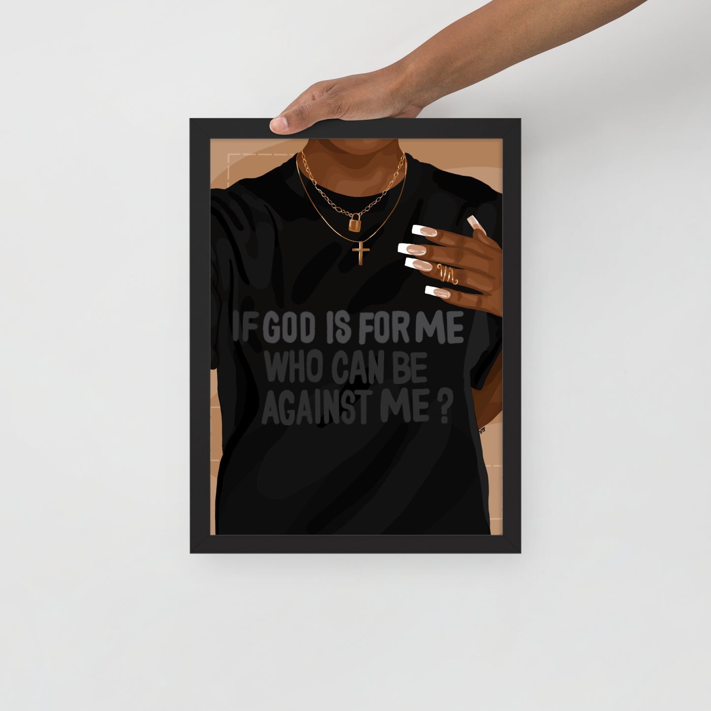 “8:31” Framed print
