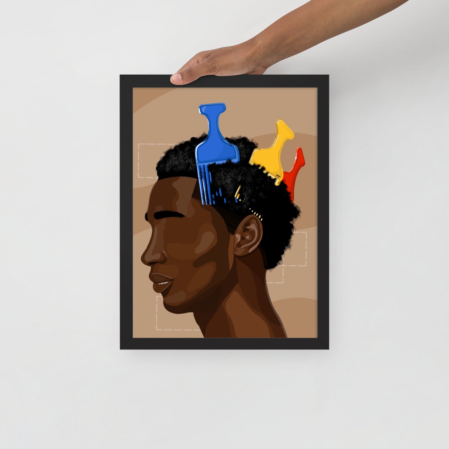 “Primary” Framed Print