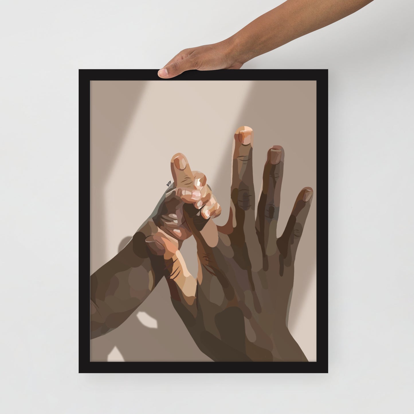 “My Keeper” Framed Print