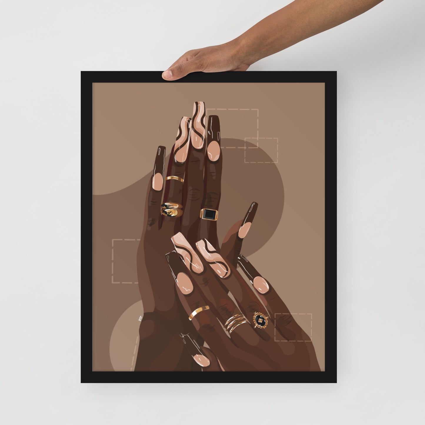 “Cinnamon” Framed print
