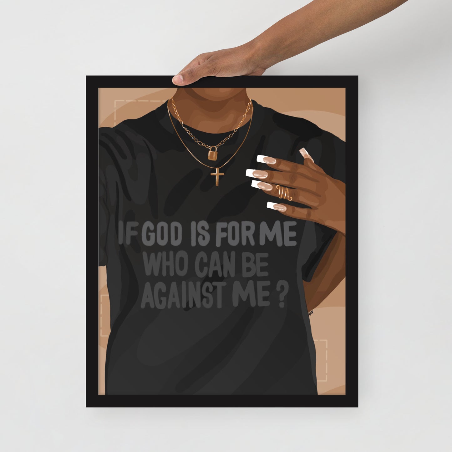 “8:31” Framed print