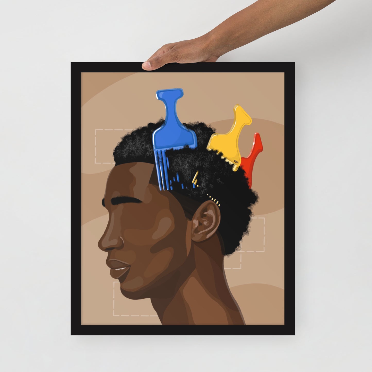“Primary” Framed Print