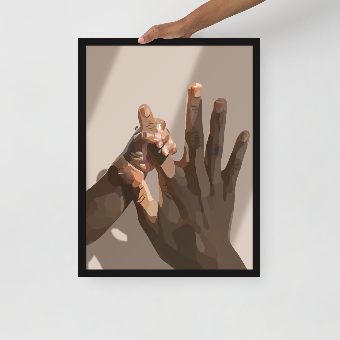 “My Keeper” Framed Print