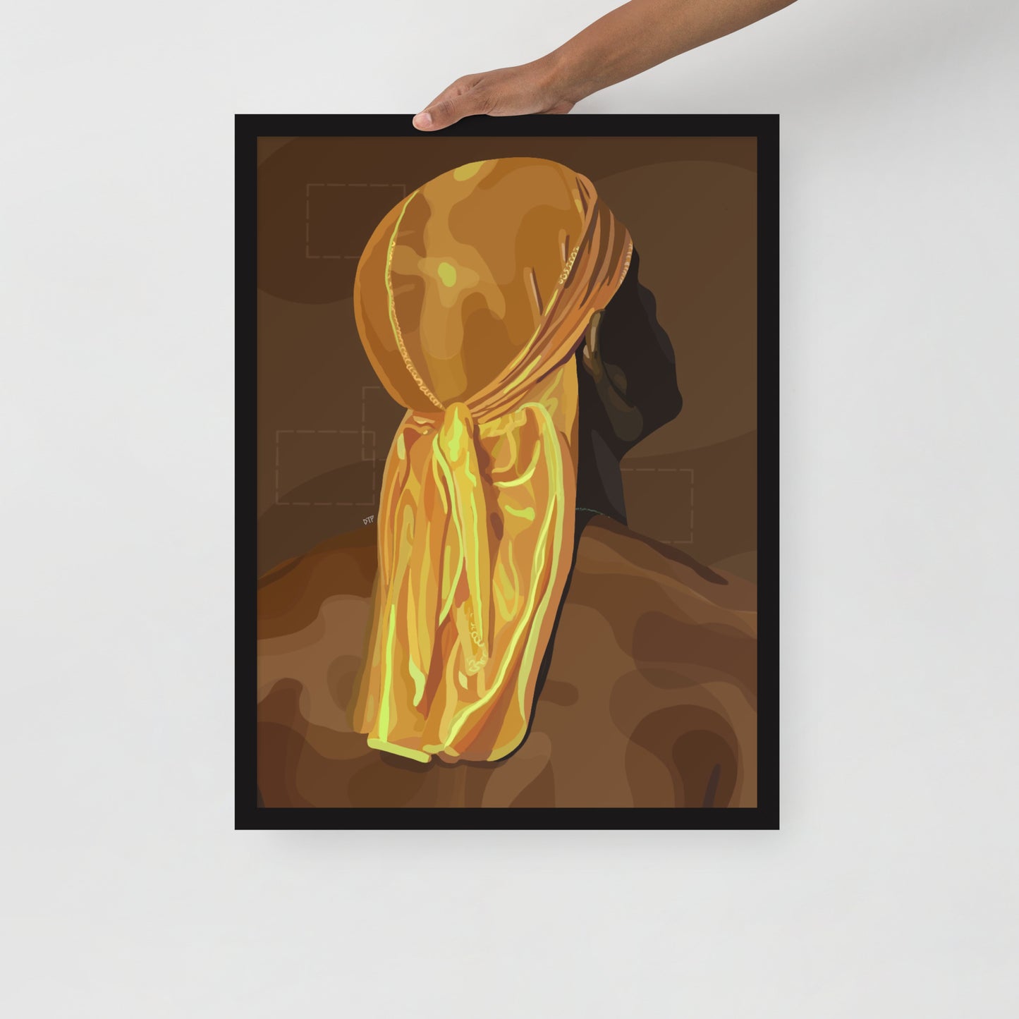 “Golden One” Framed print
