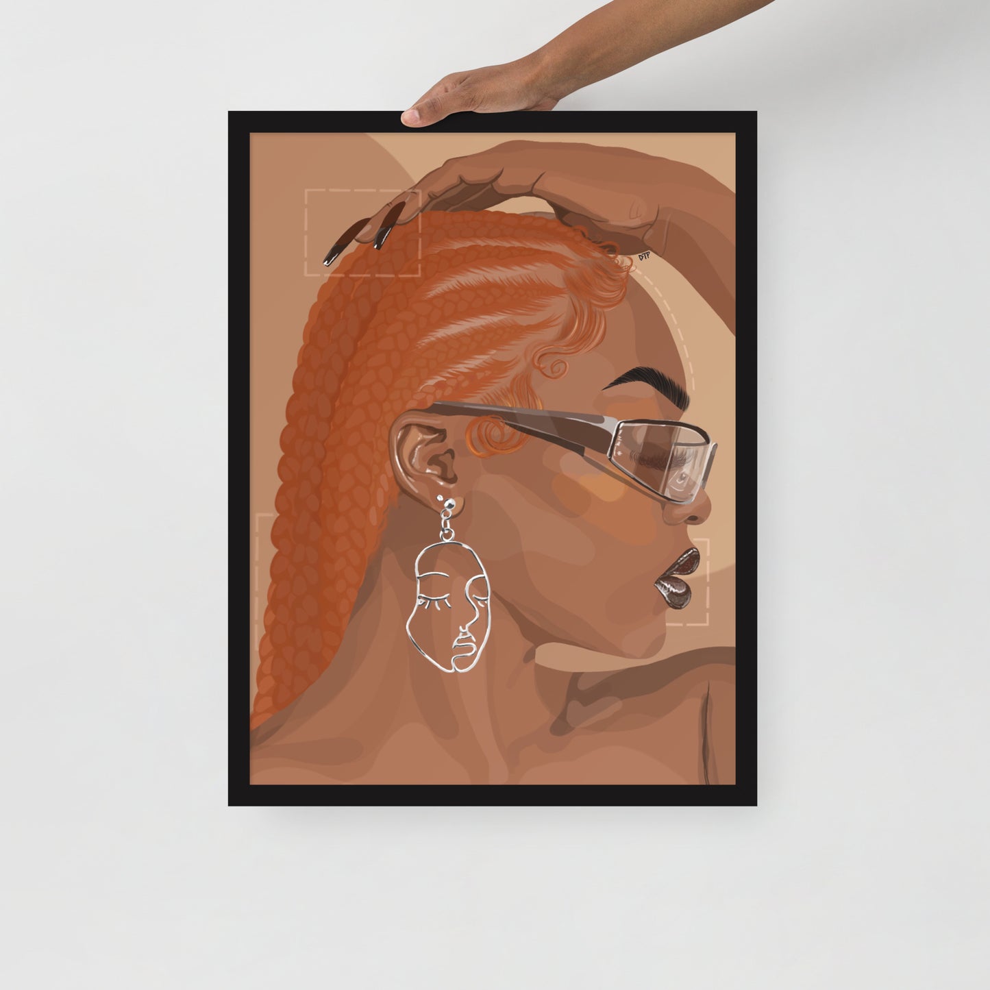 “Ginger” Framed print