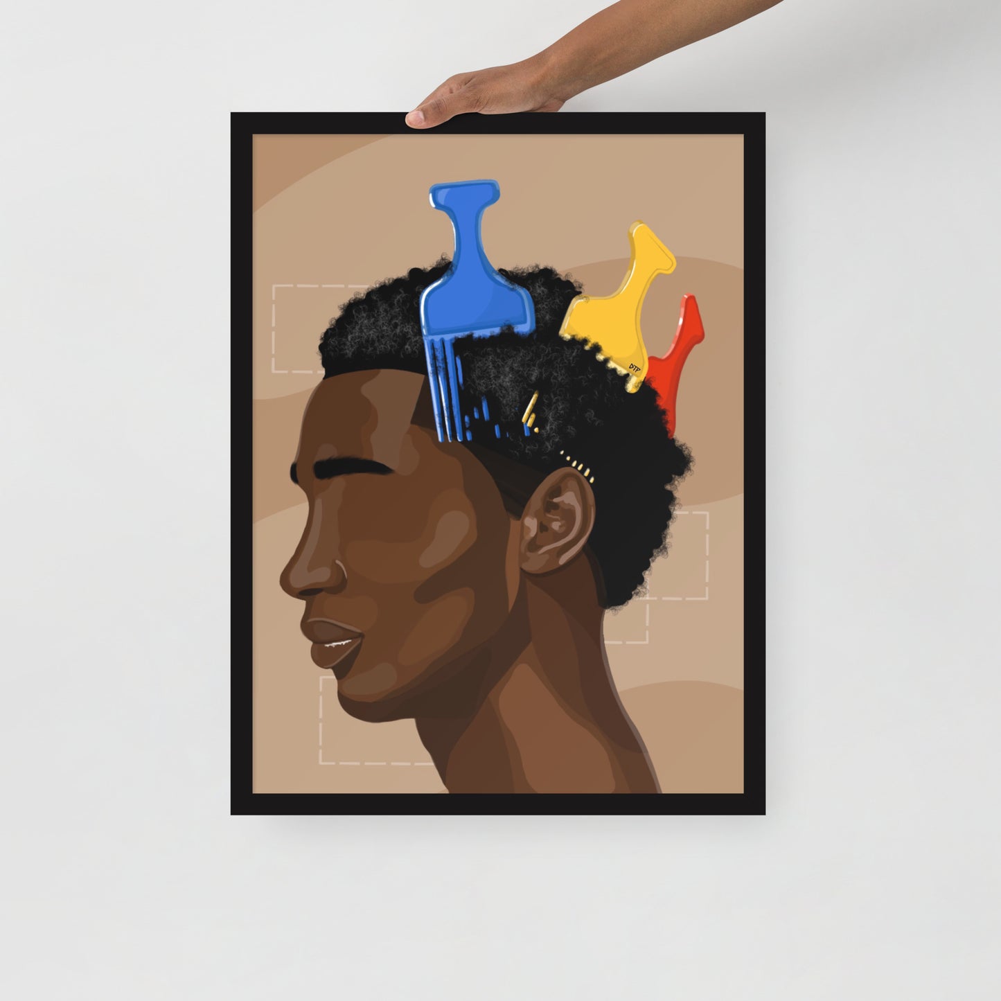 “Primary” Framed Print