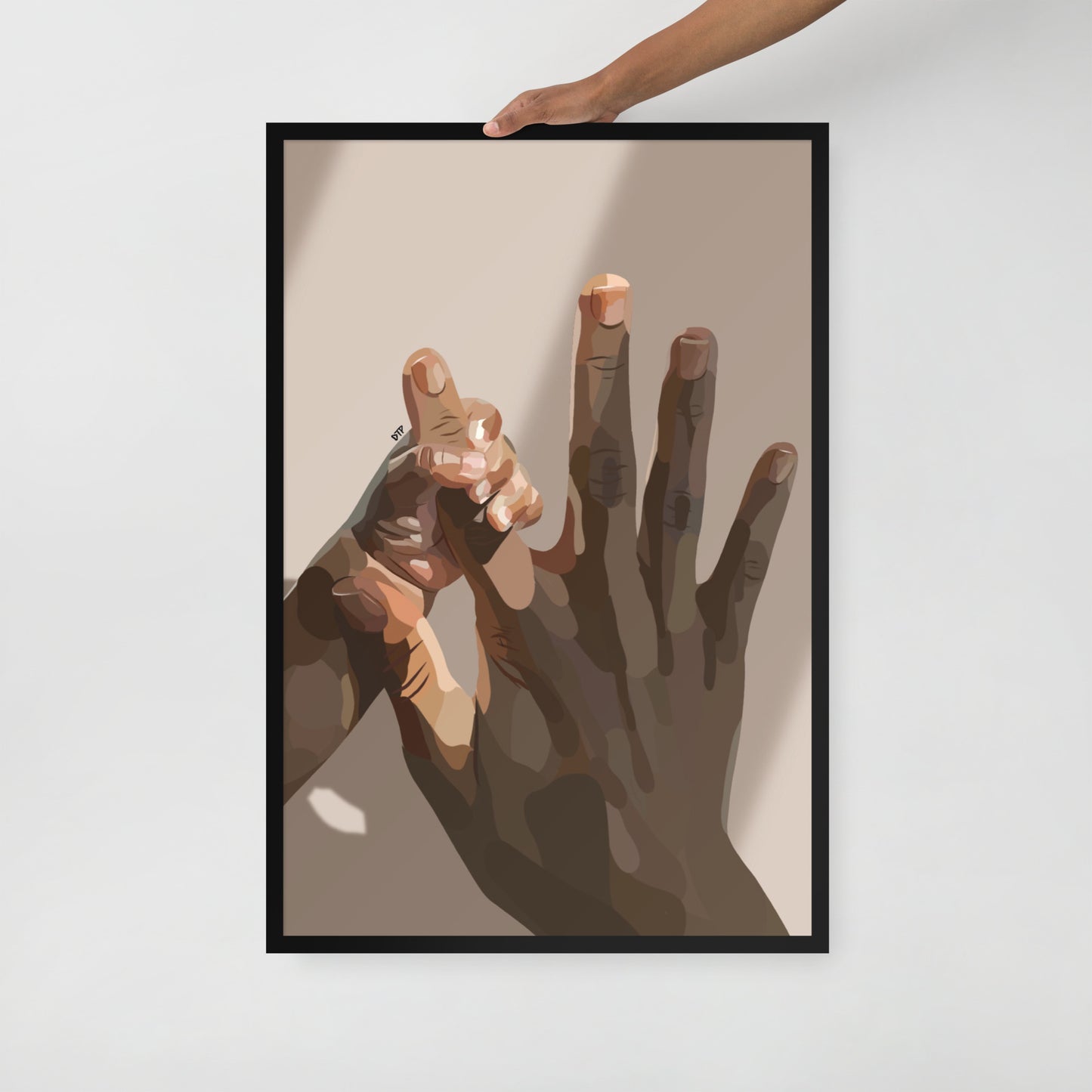 “My Keeper” Framed Print