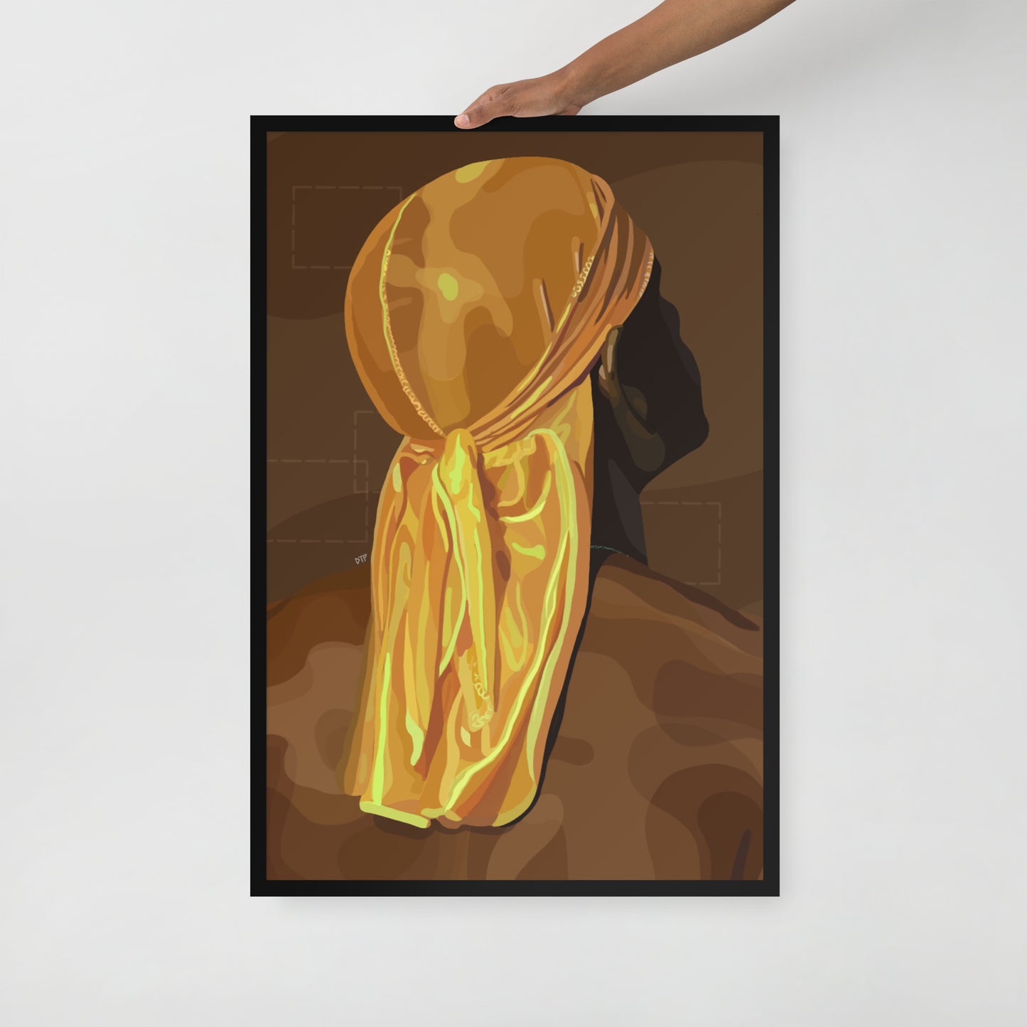 “Golden One” Framed print