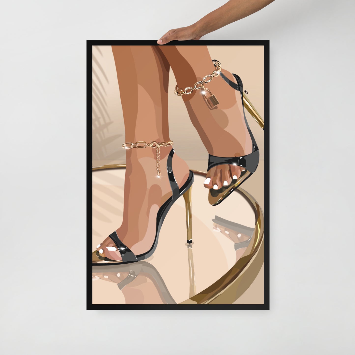 “Heel of the Day II” Framed Print