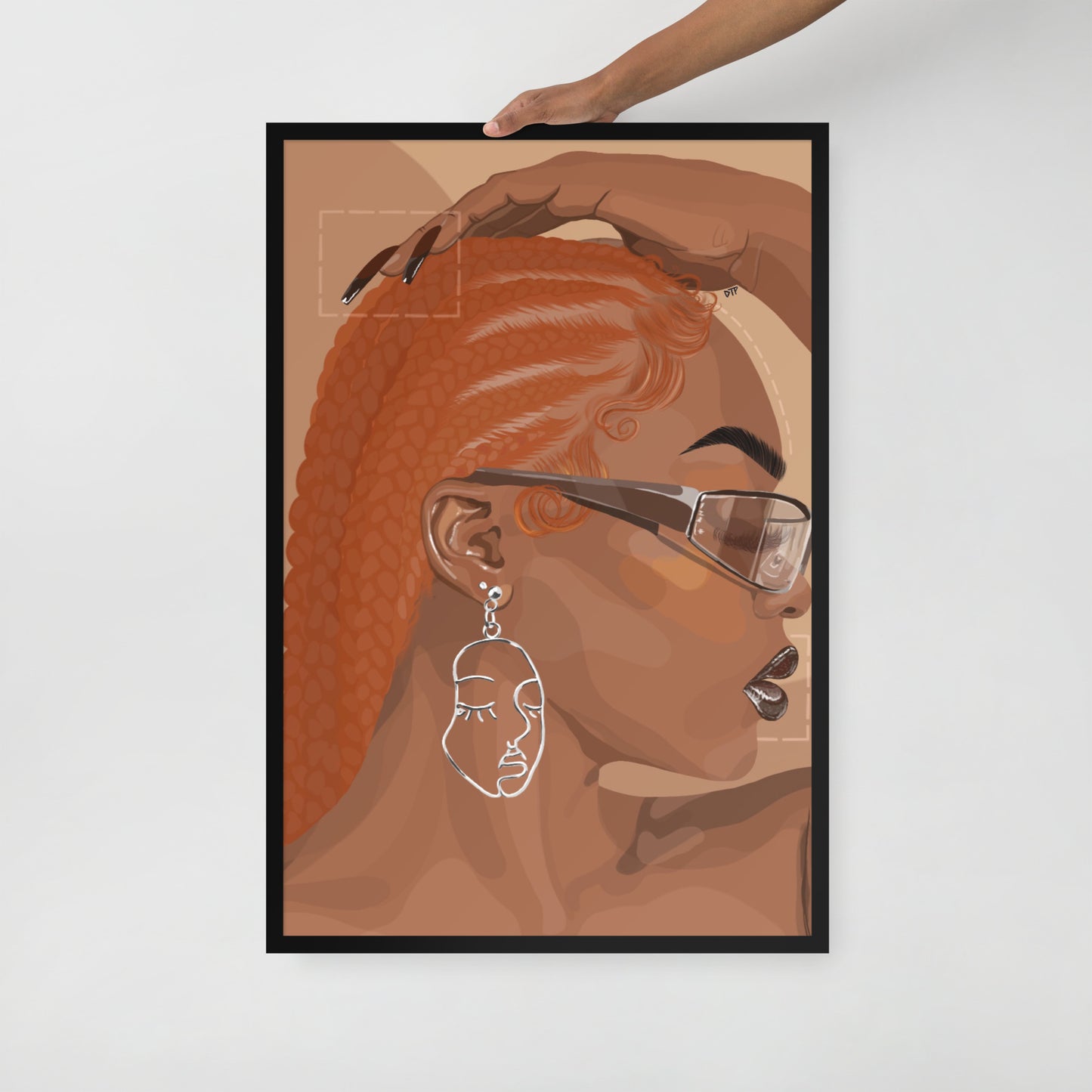 “Ginger” Framed print