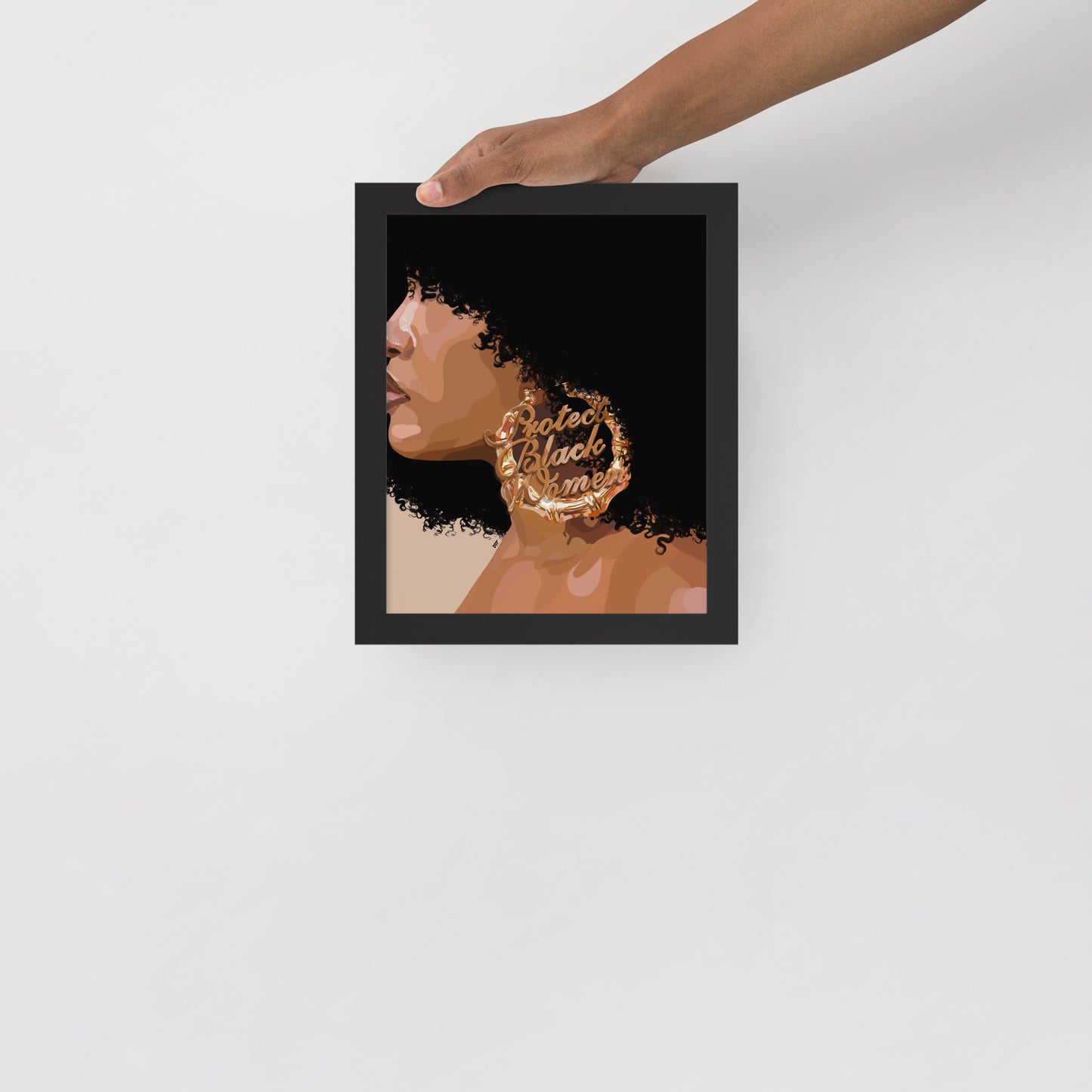 “Protected 3.0” Framed Print