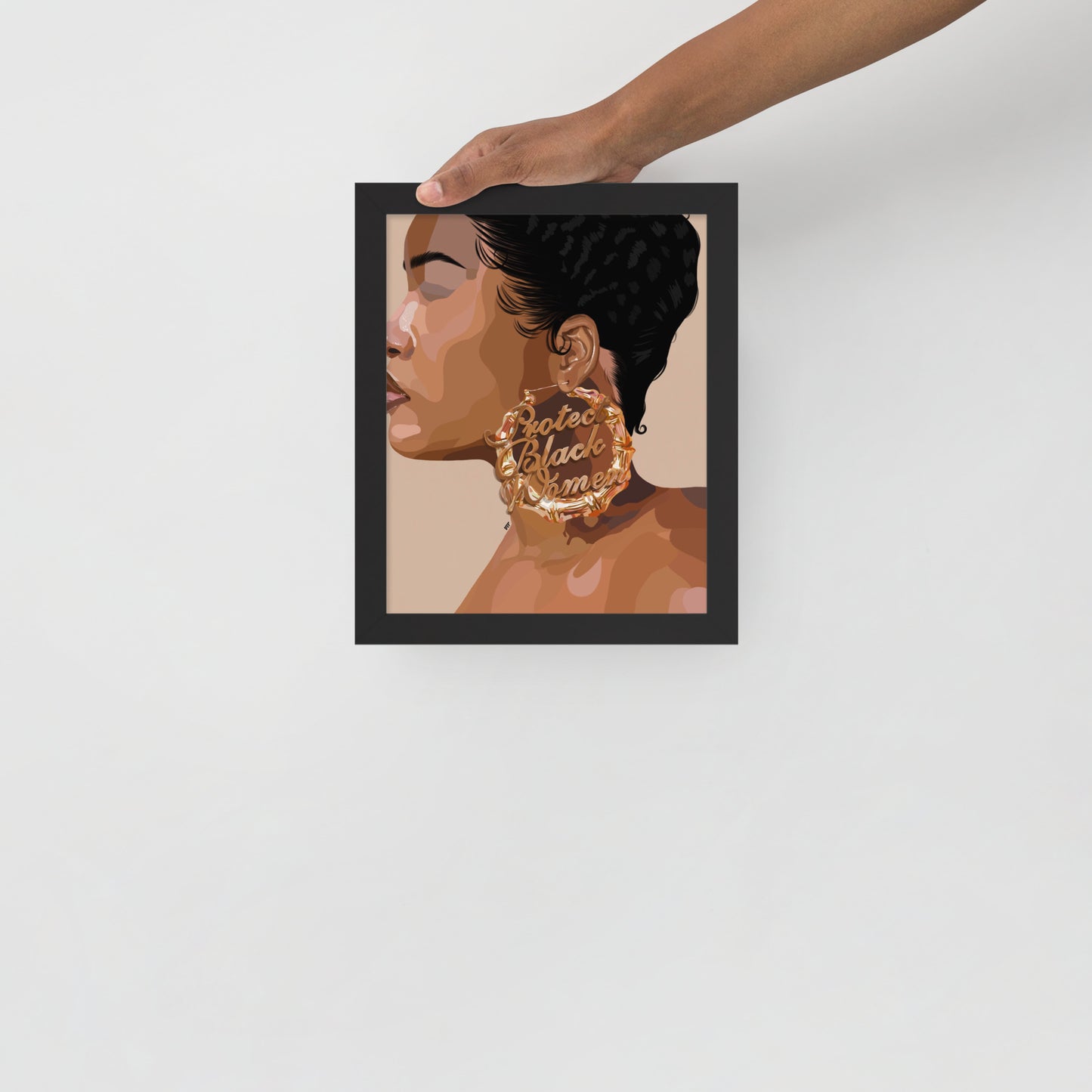 “Protected 2.0” Framed Print