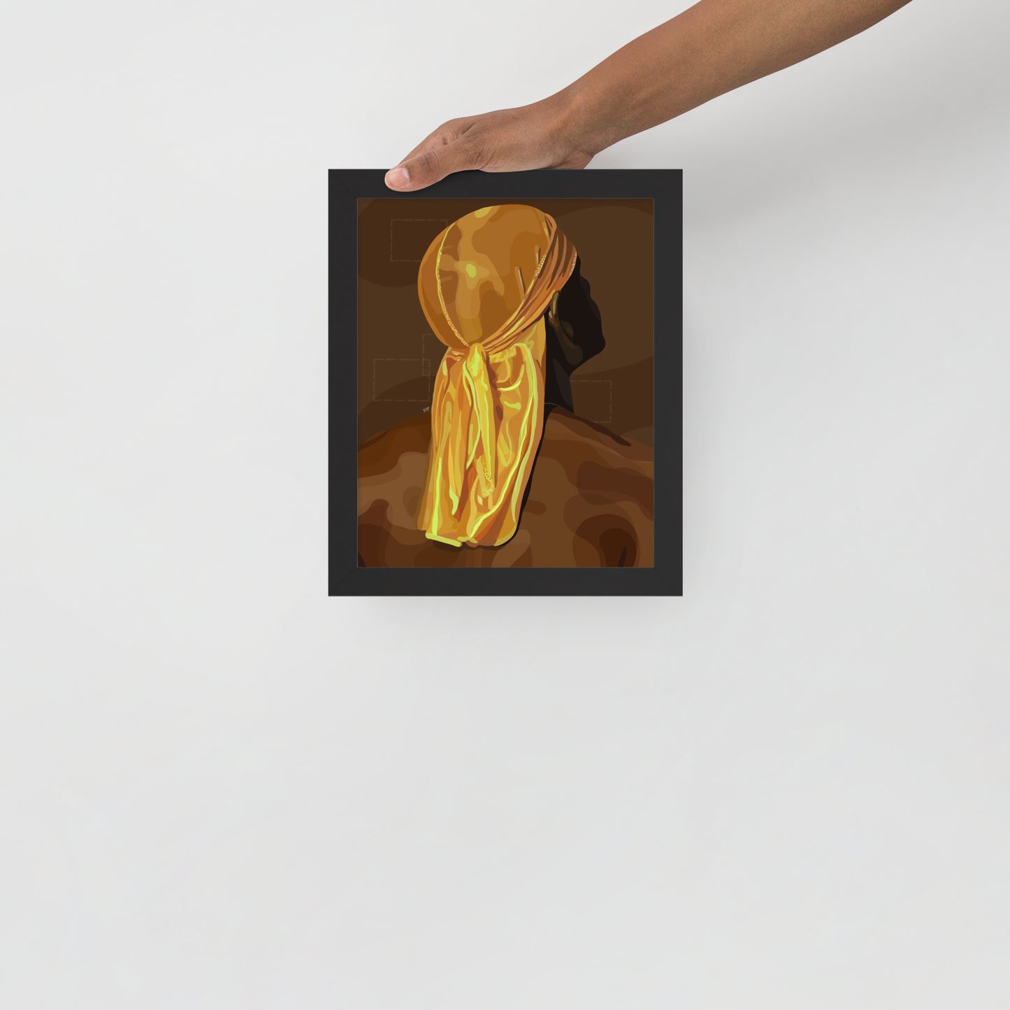 “Golden One” Framed print