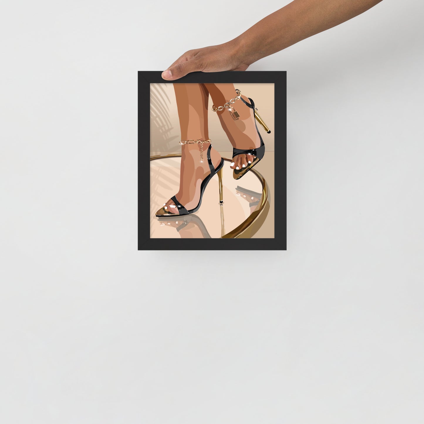 “Heel of the Day II” Framed Print