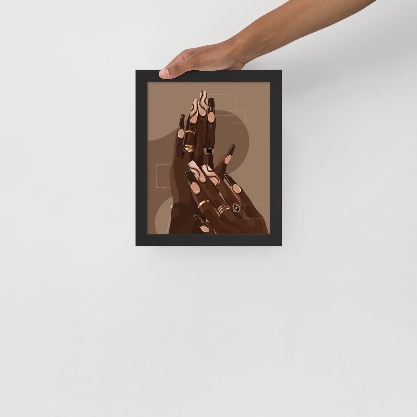 “Cinnamon” Framed print