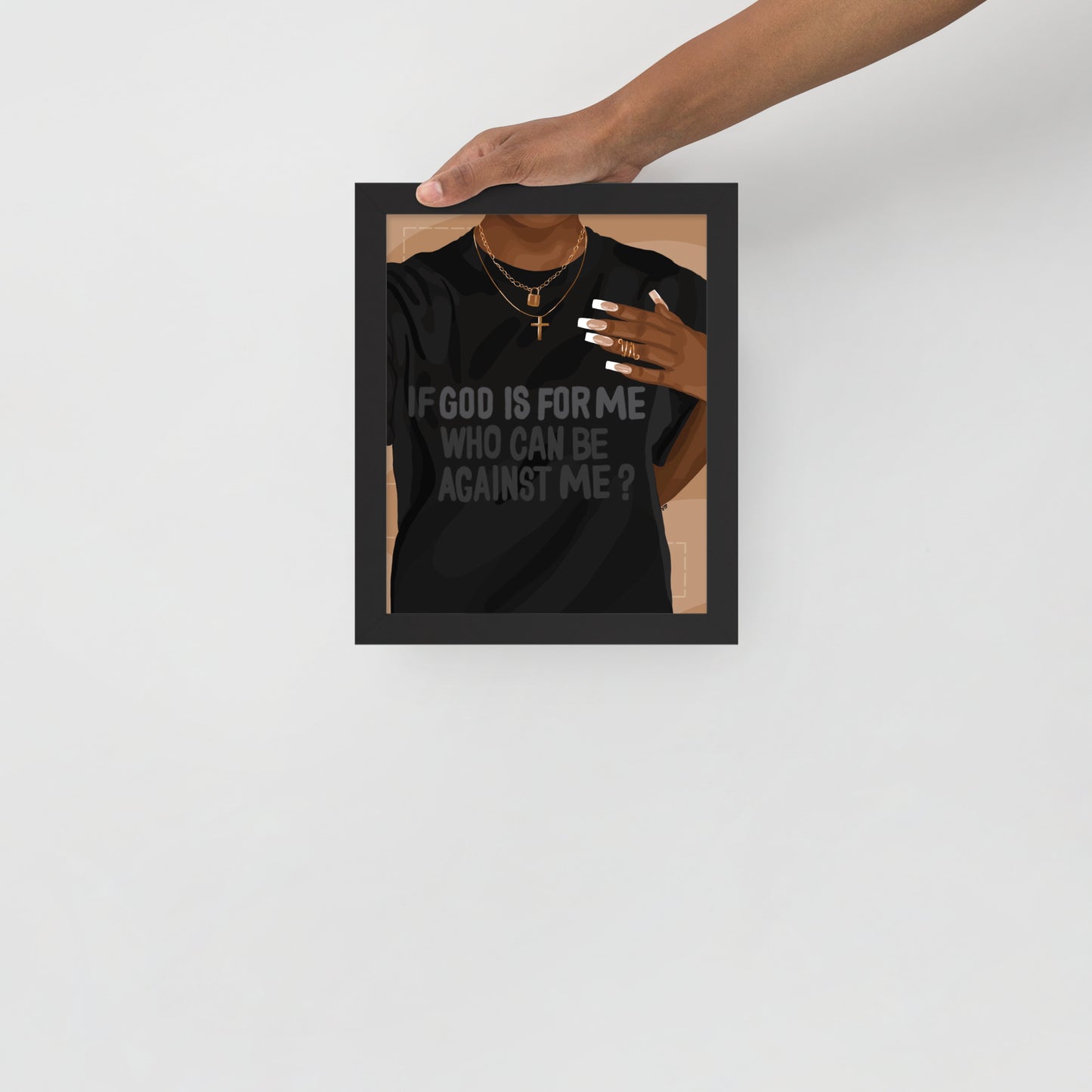 “8:31” Framed print