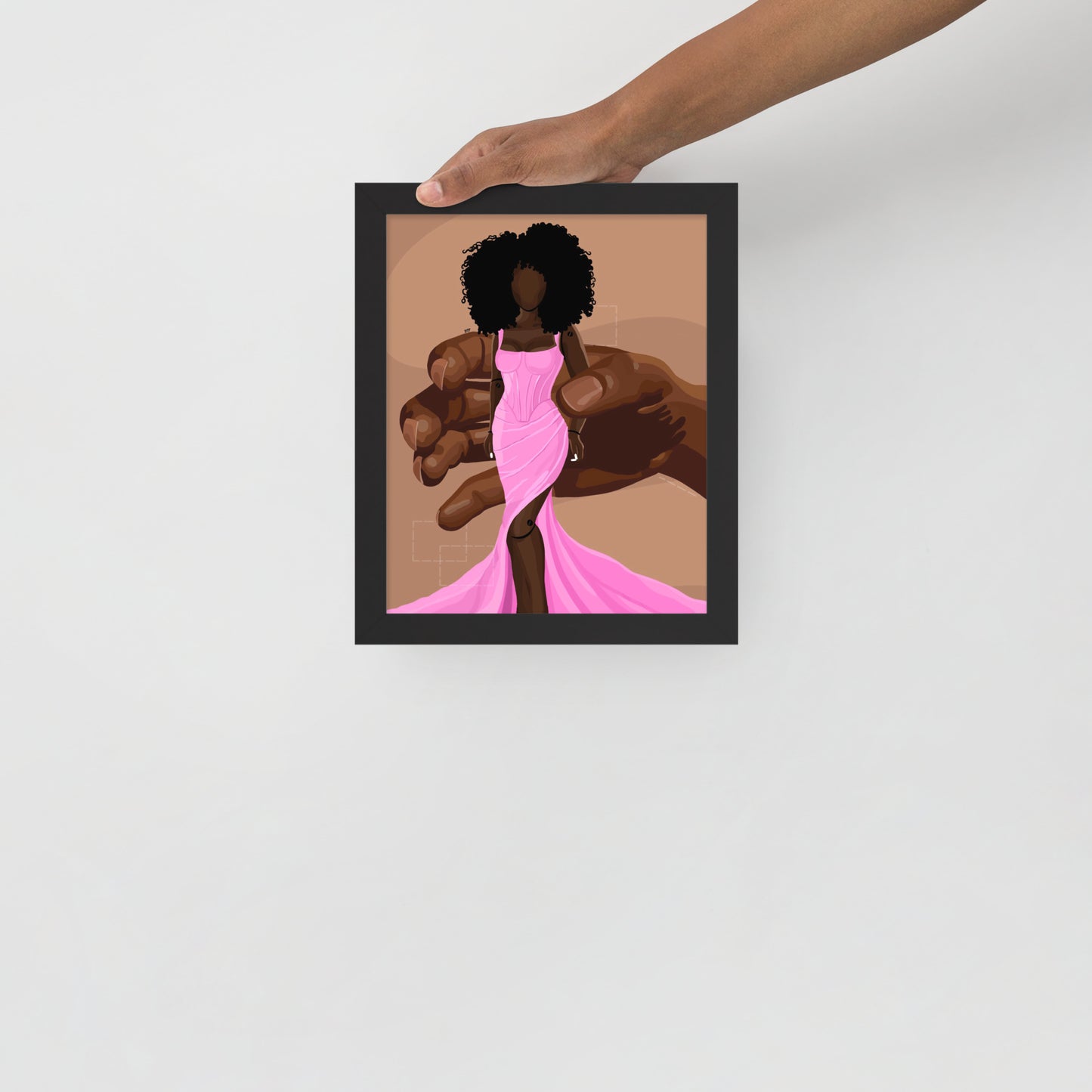 “A Doll” Framed print