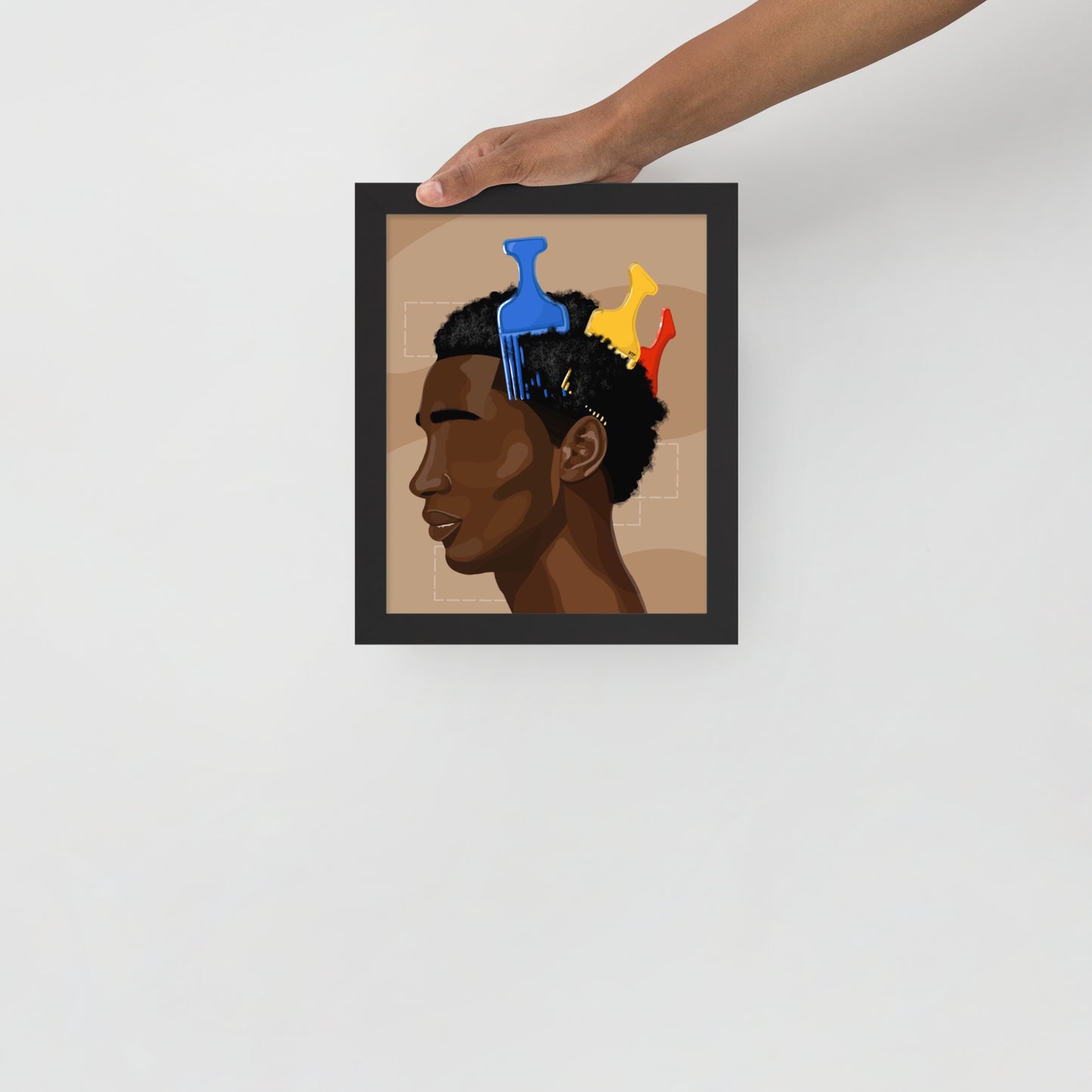 “Primary” Framed Print