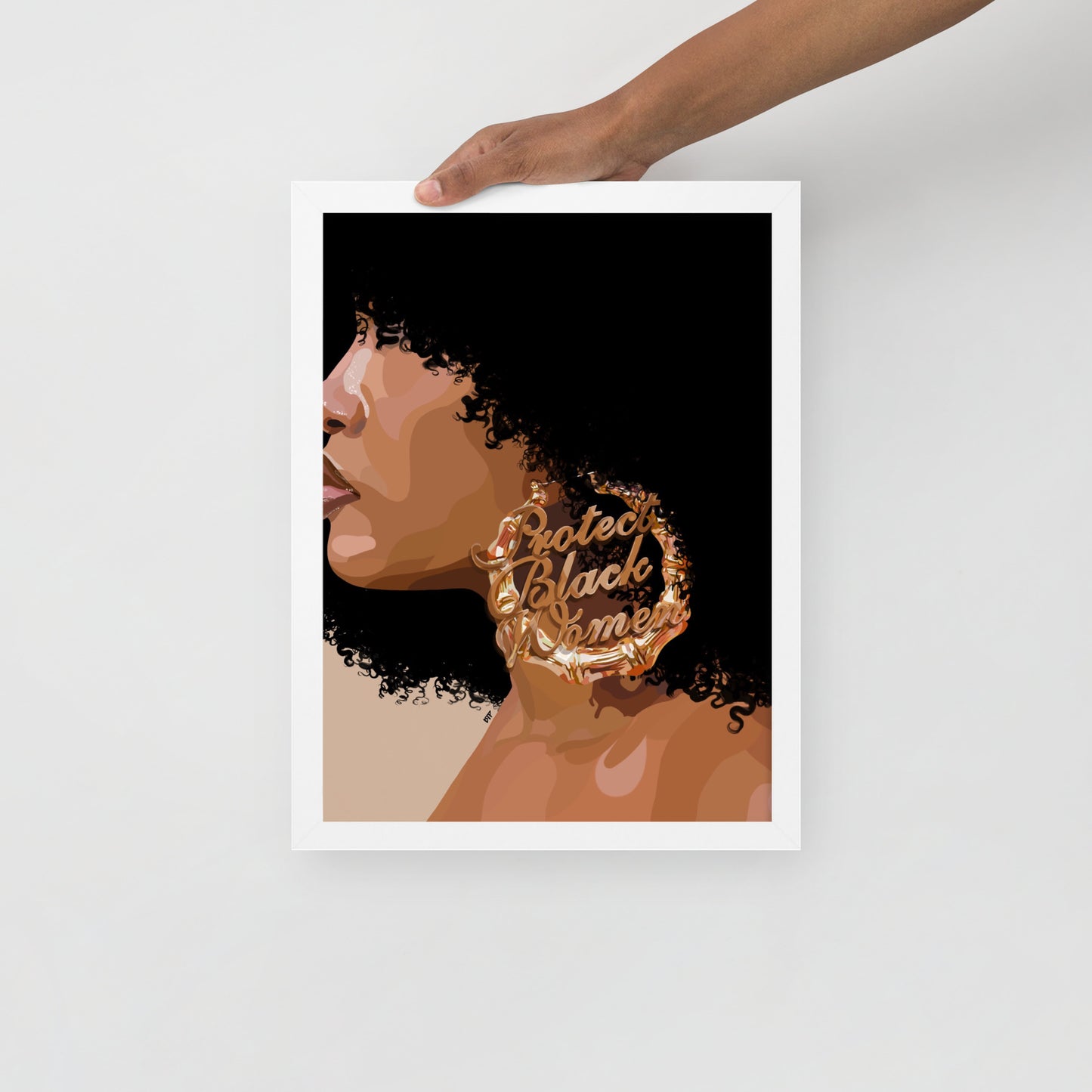 “Protected 3.0” Framed Print