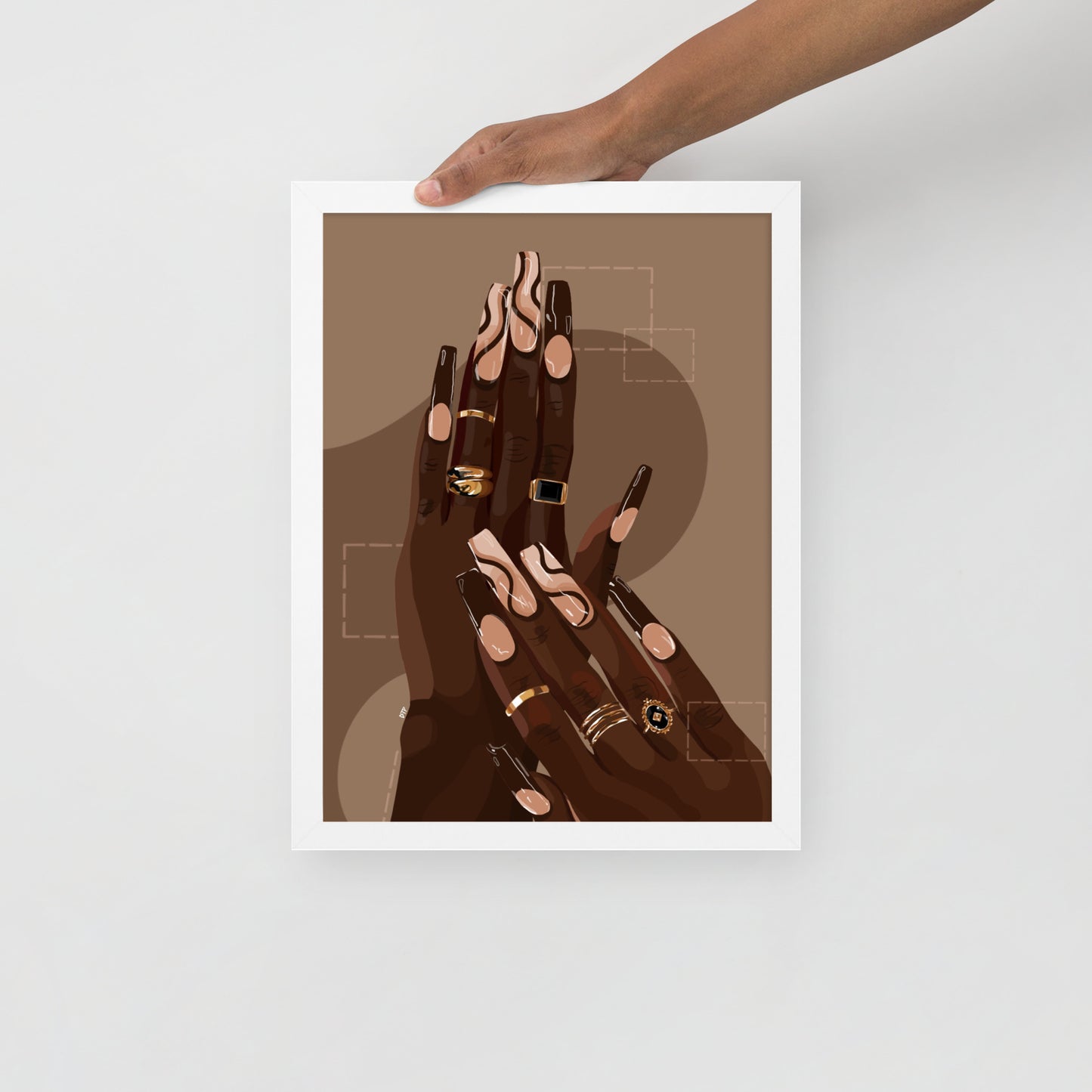 “Cinnamon” Framed print