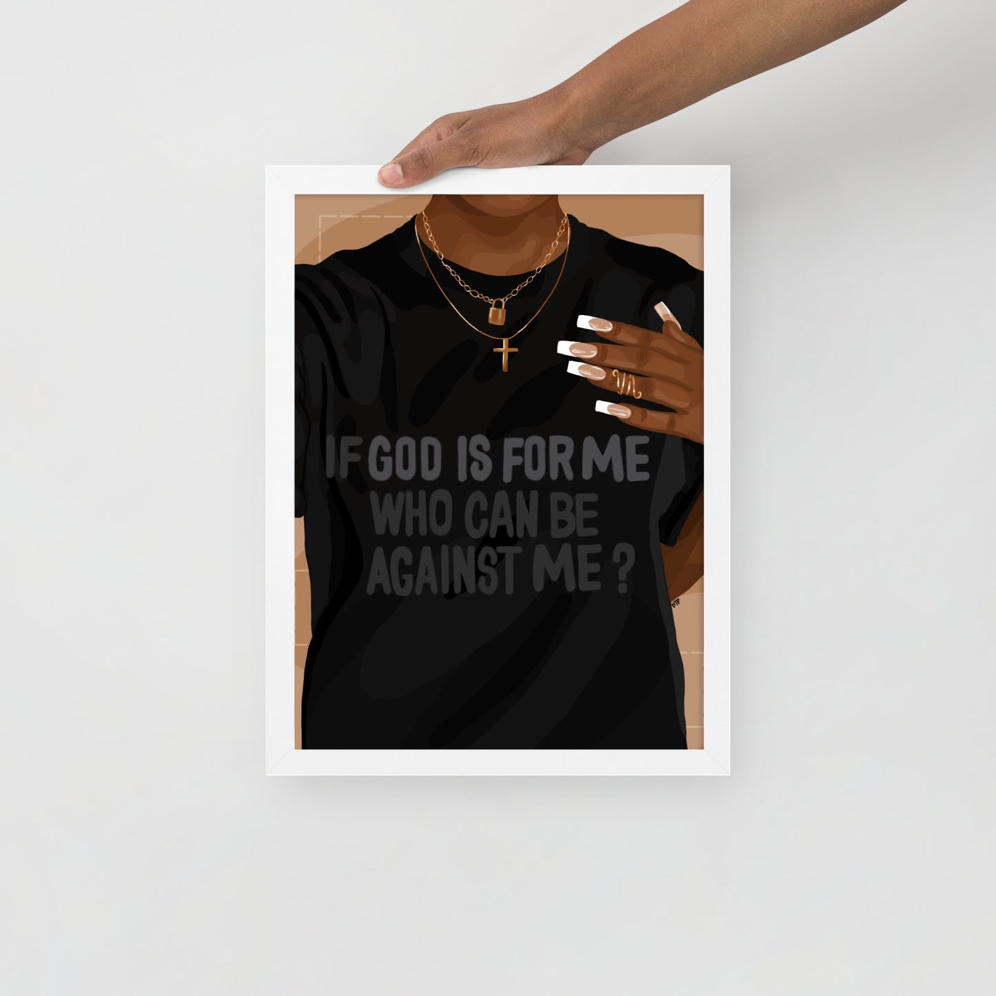 “8:31” Framed print