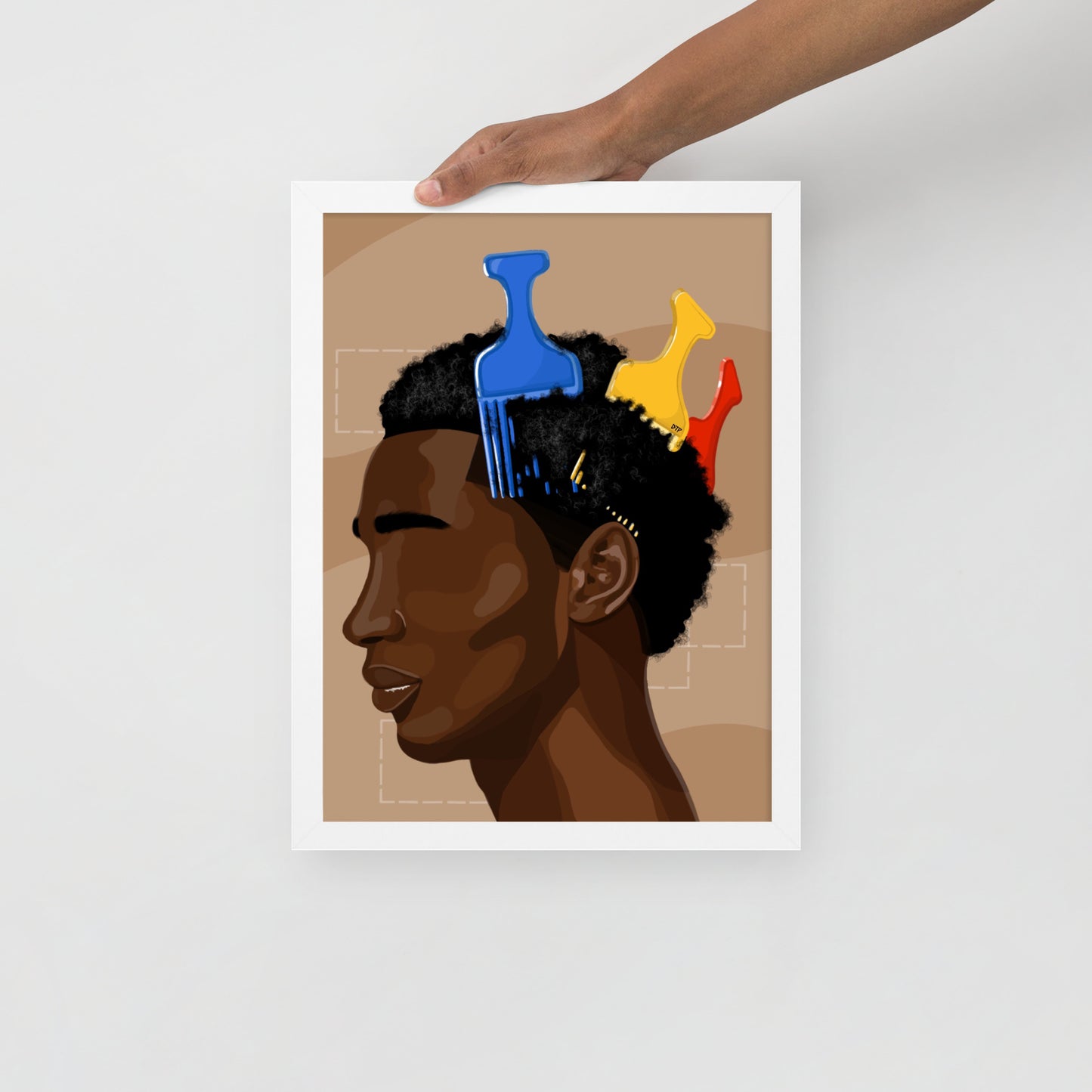 “Primary” Framed Print
