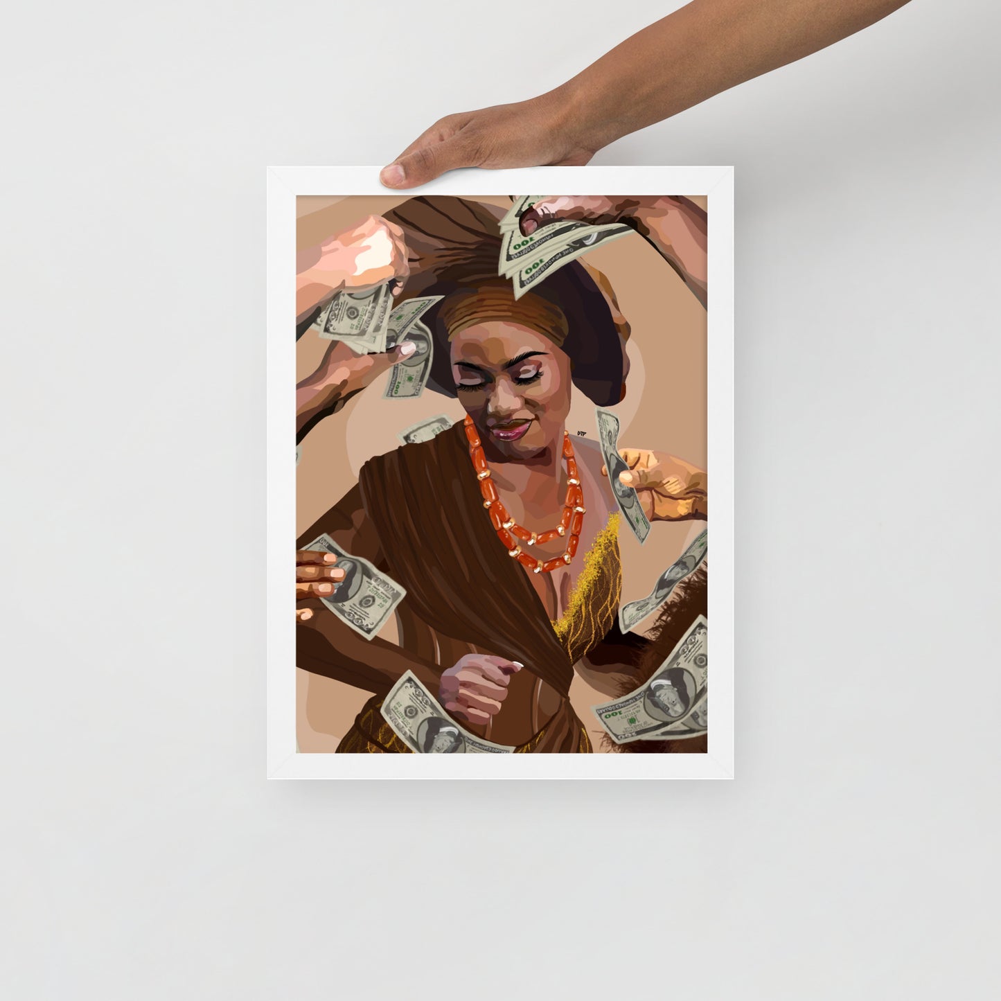 “The Celebrant” Framed print