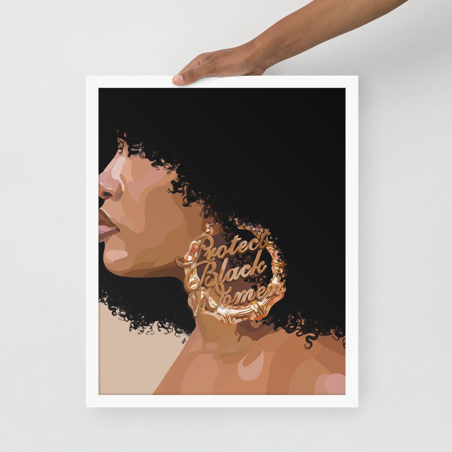 “Protected 3.0” Framed Print