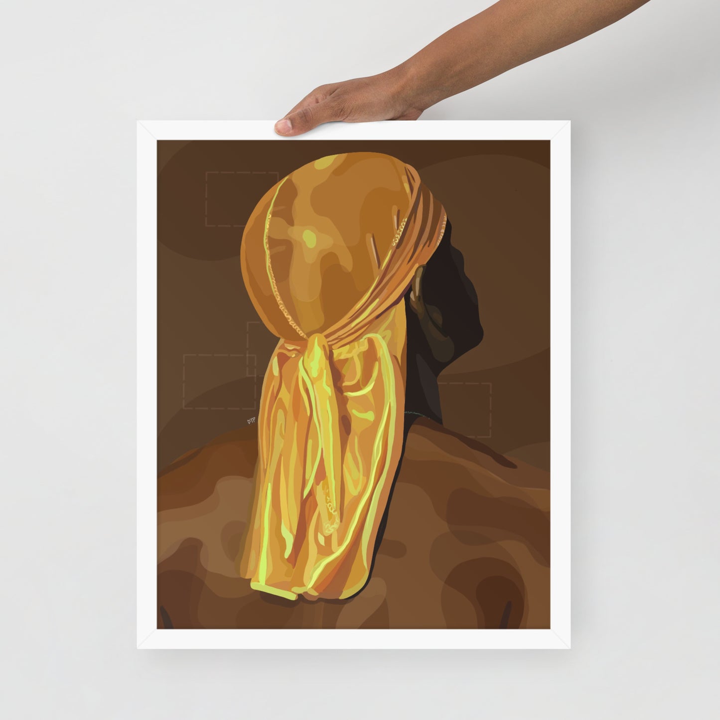 “Golden One” Framed print