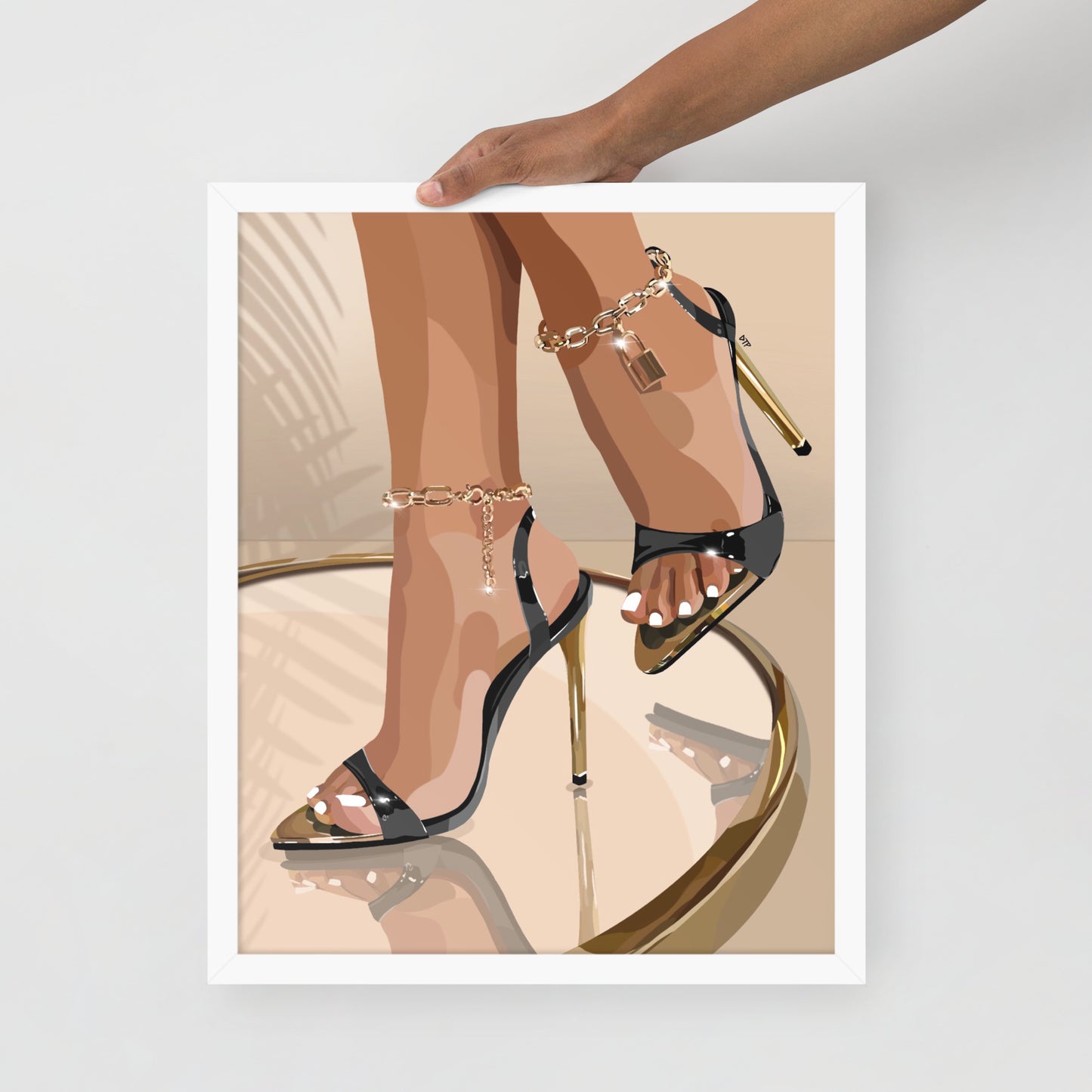 “Heel of the Day II” Framed Print