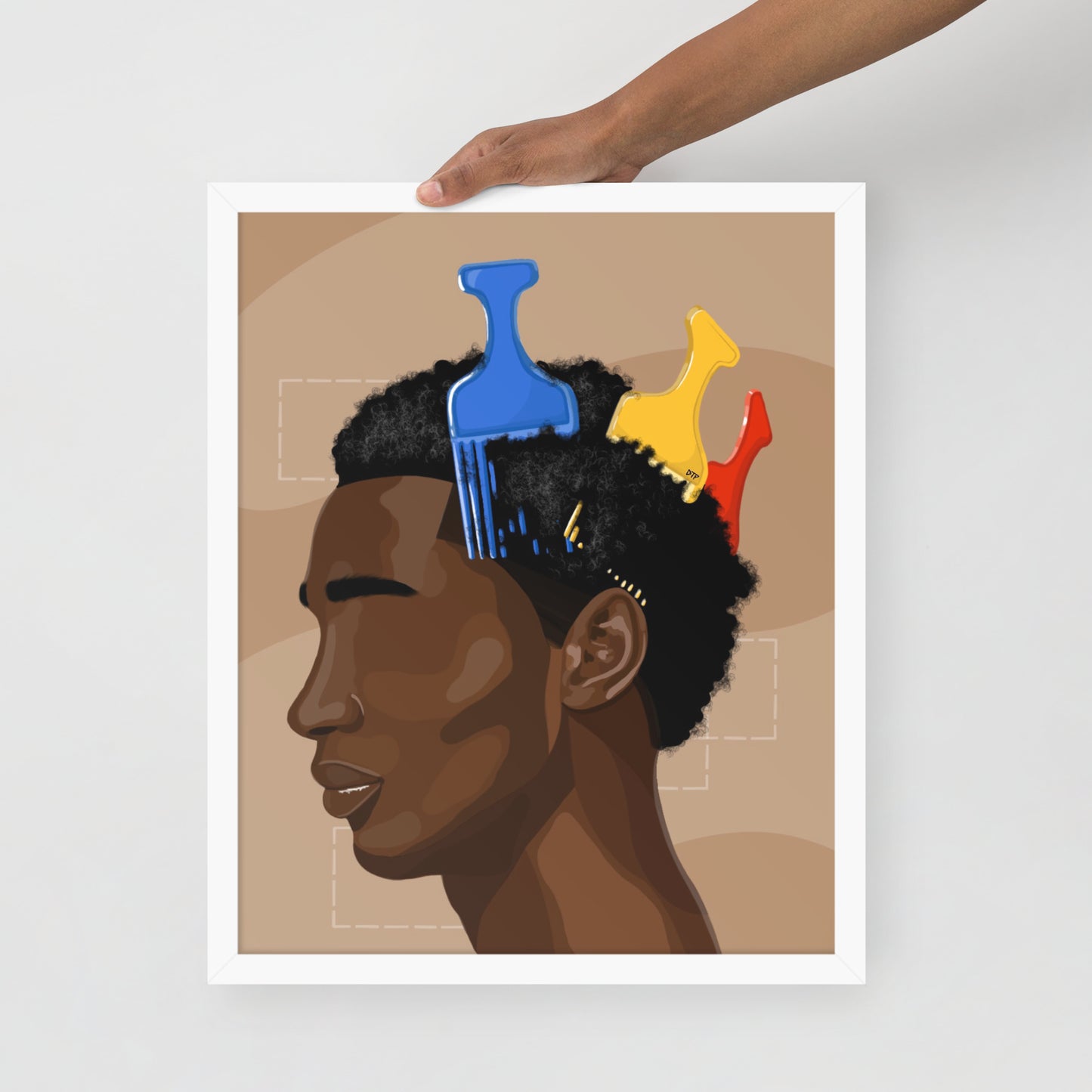 “Primary” Framed Print