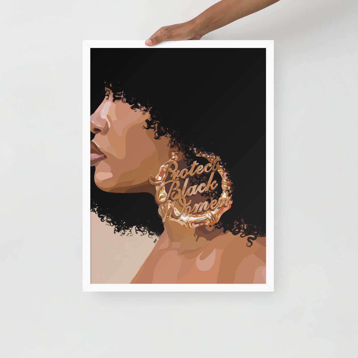 “Protected 3.0” Framed Print