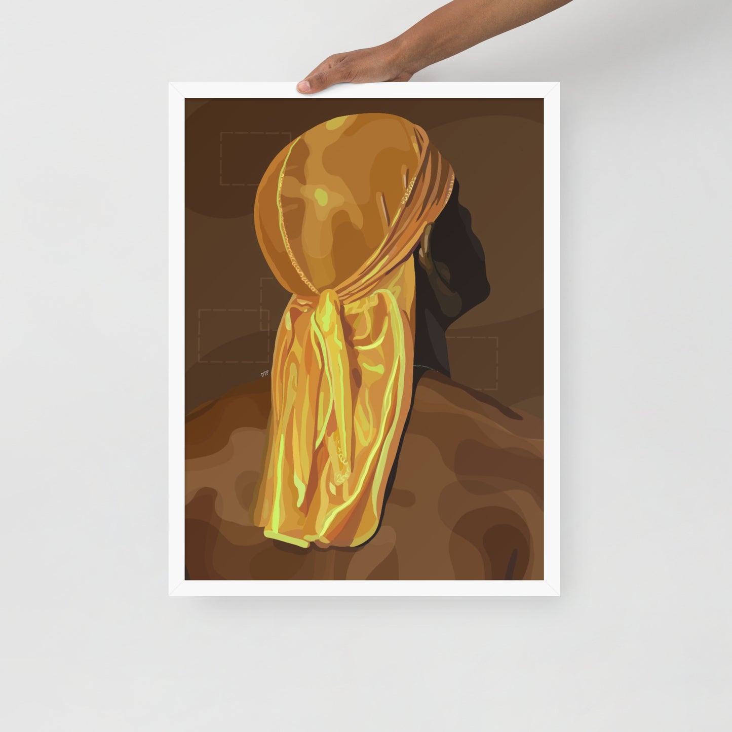 “Golden One” Framed print