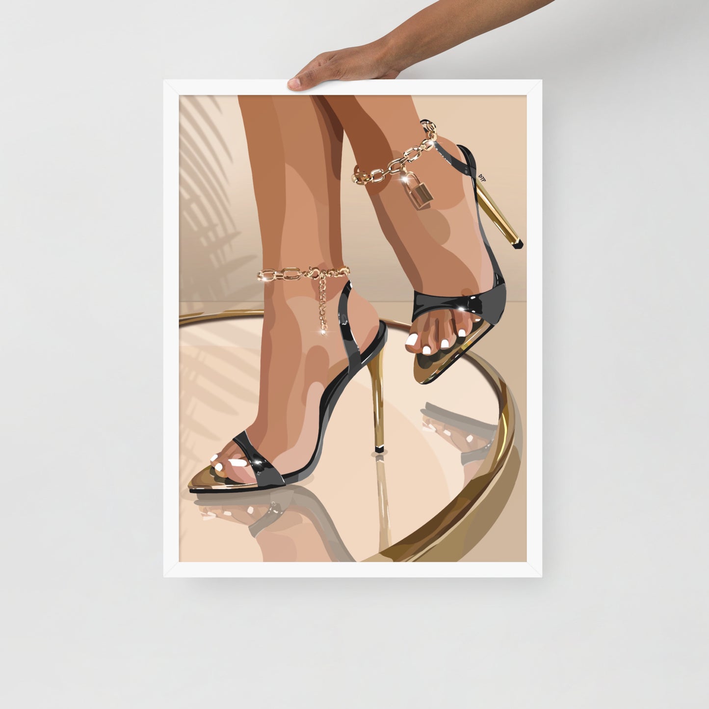 “Heel of the Day II” Framed Print