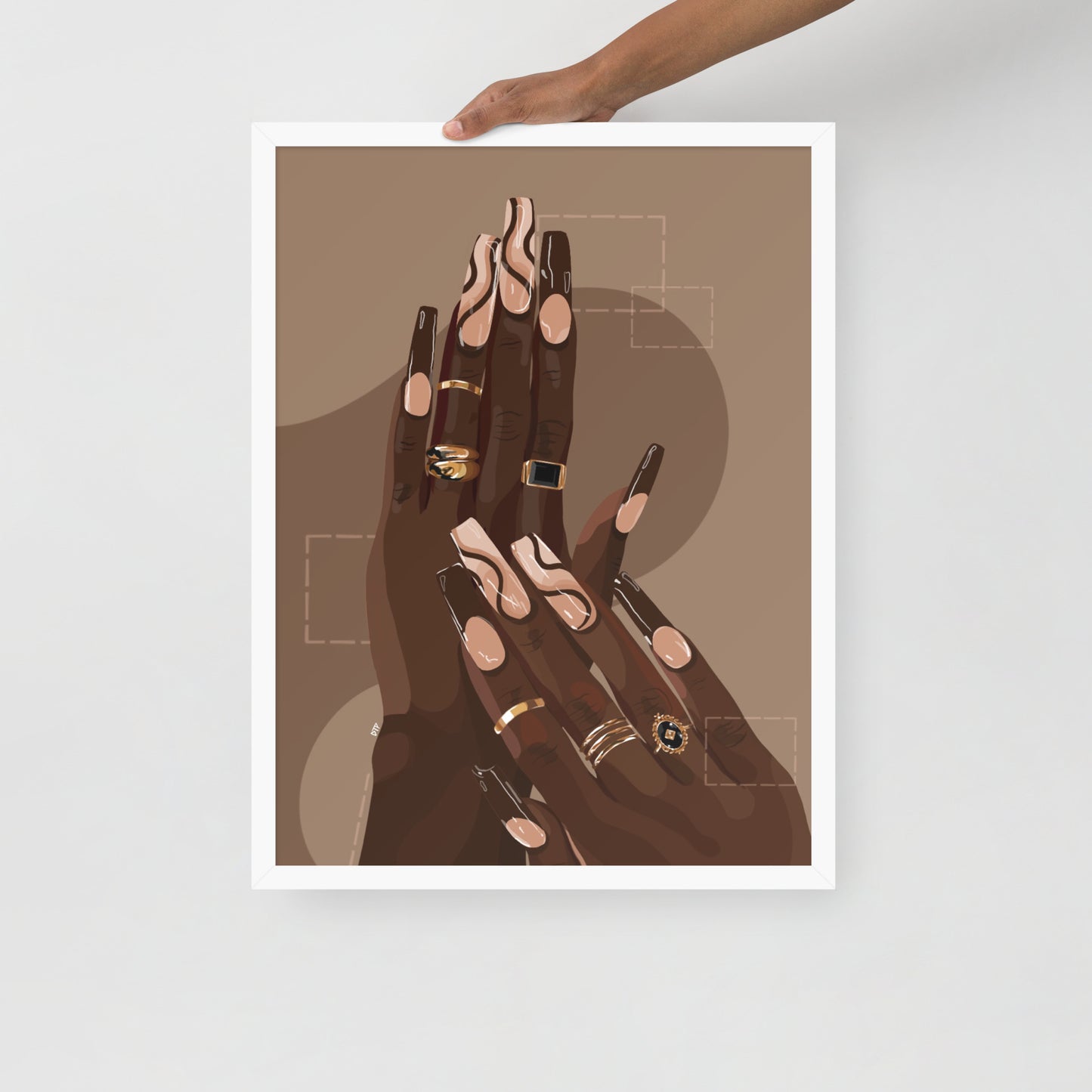 “Cinnamon” Framed print