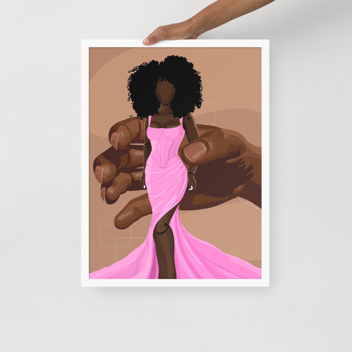 “A Doll” Framed print