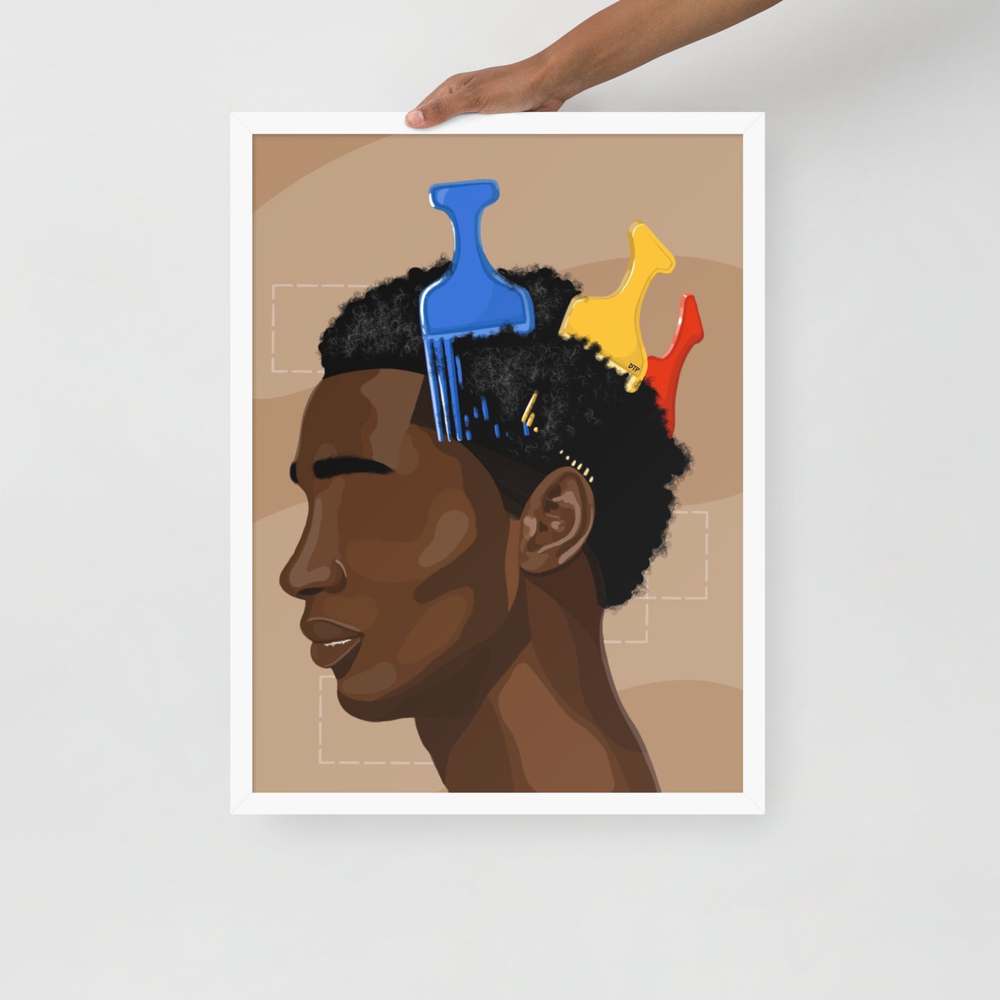 “Primary” Framed Print