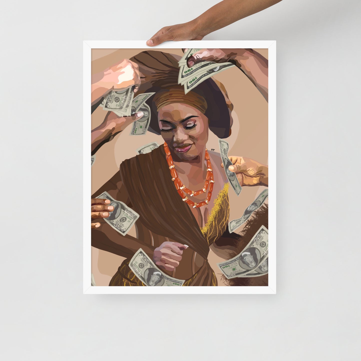“The Celebrant” Framed print