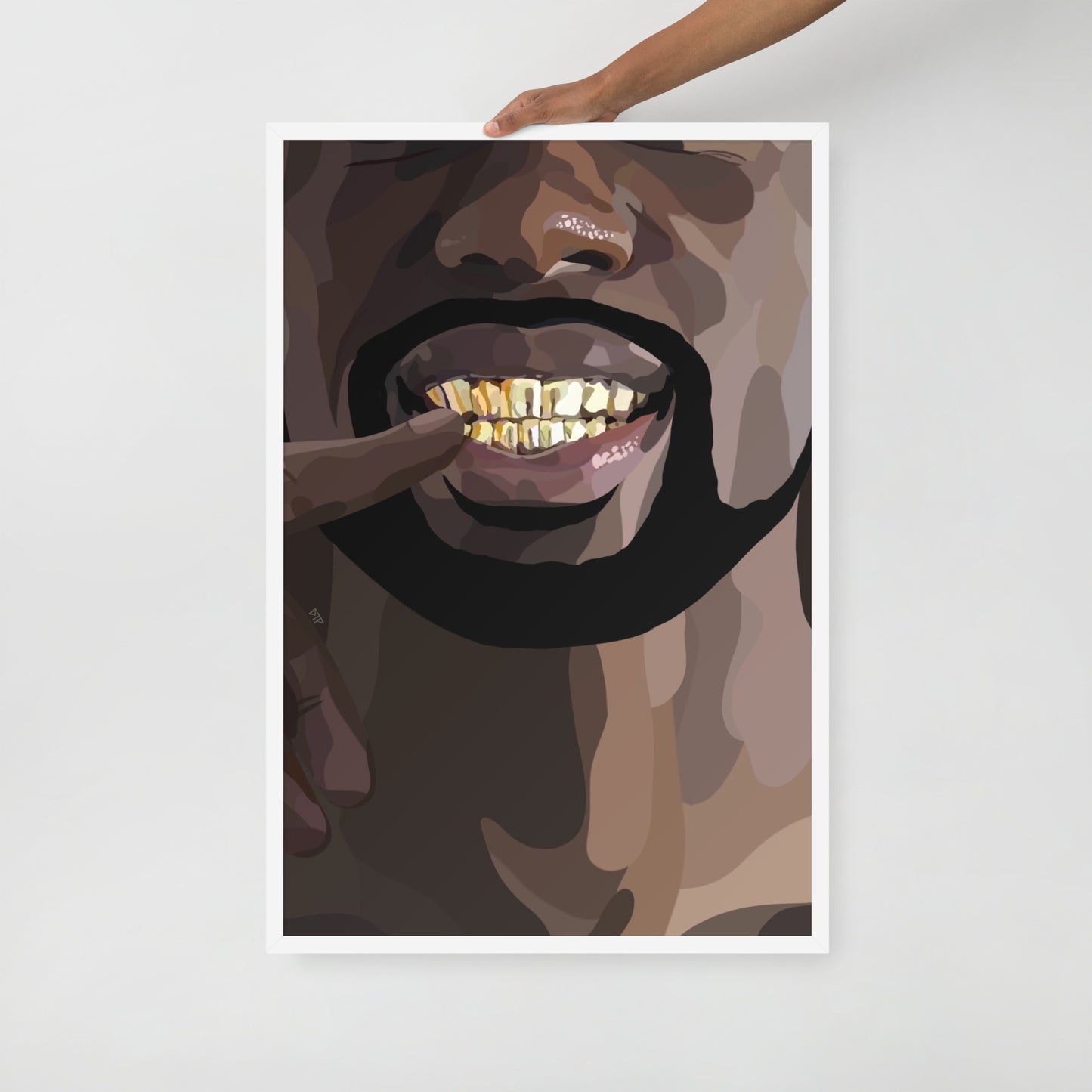 “18K” Framed Print